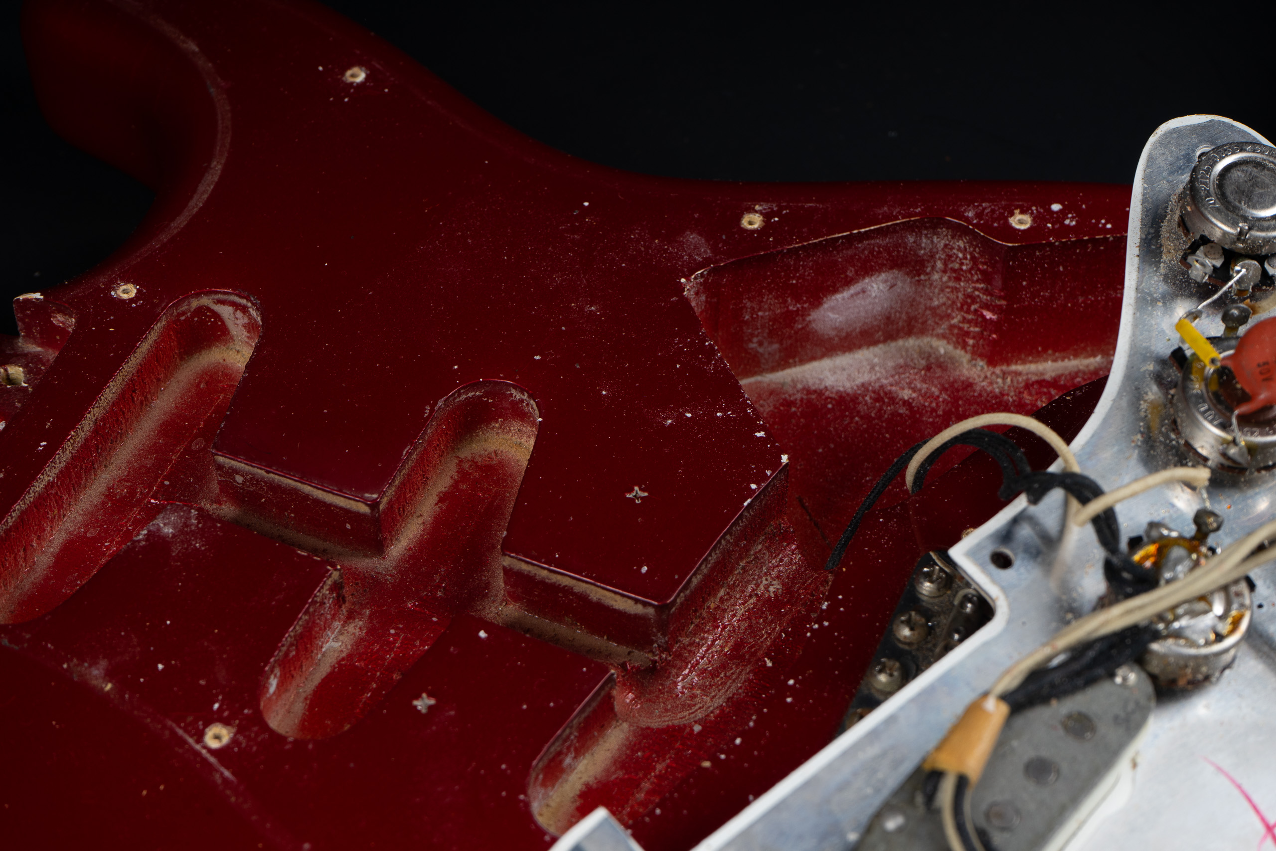 1966 Fender Stratocaster – Candy Apple Red (all 65 specs – January 1966 pickups!)