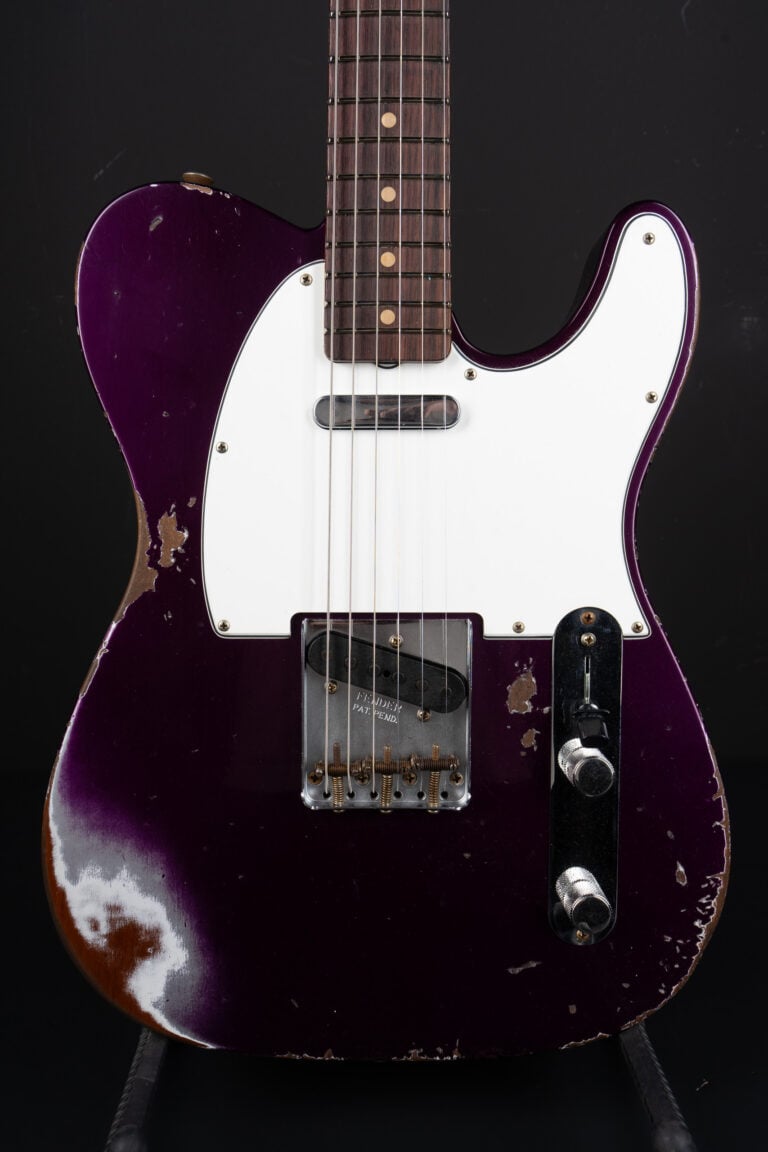 Fender Custom Shop 1961 Telecaster Heavy Relic – Purple Metallic