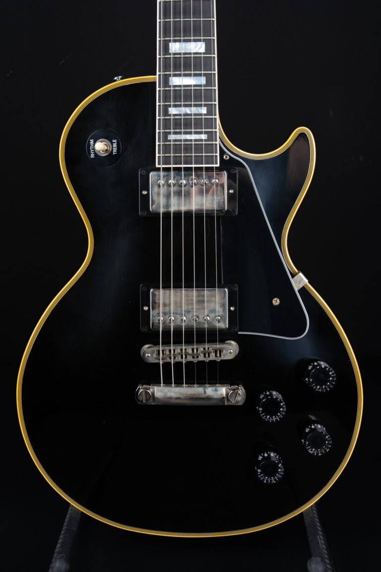 Gibson Custom Shop Les Paul Custom GuitarPoint Edition VOS – Ebony