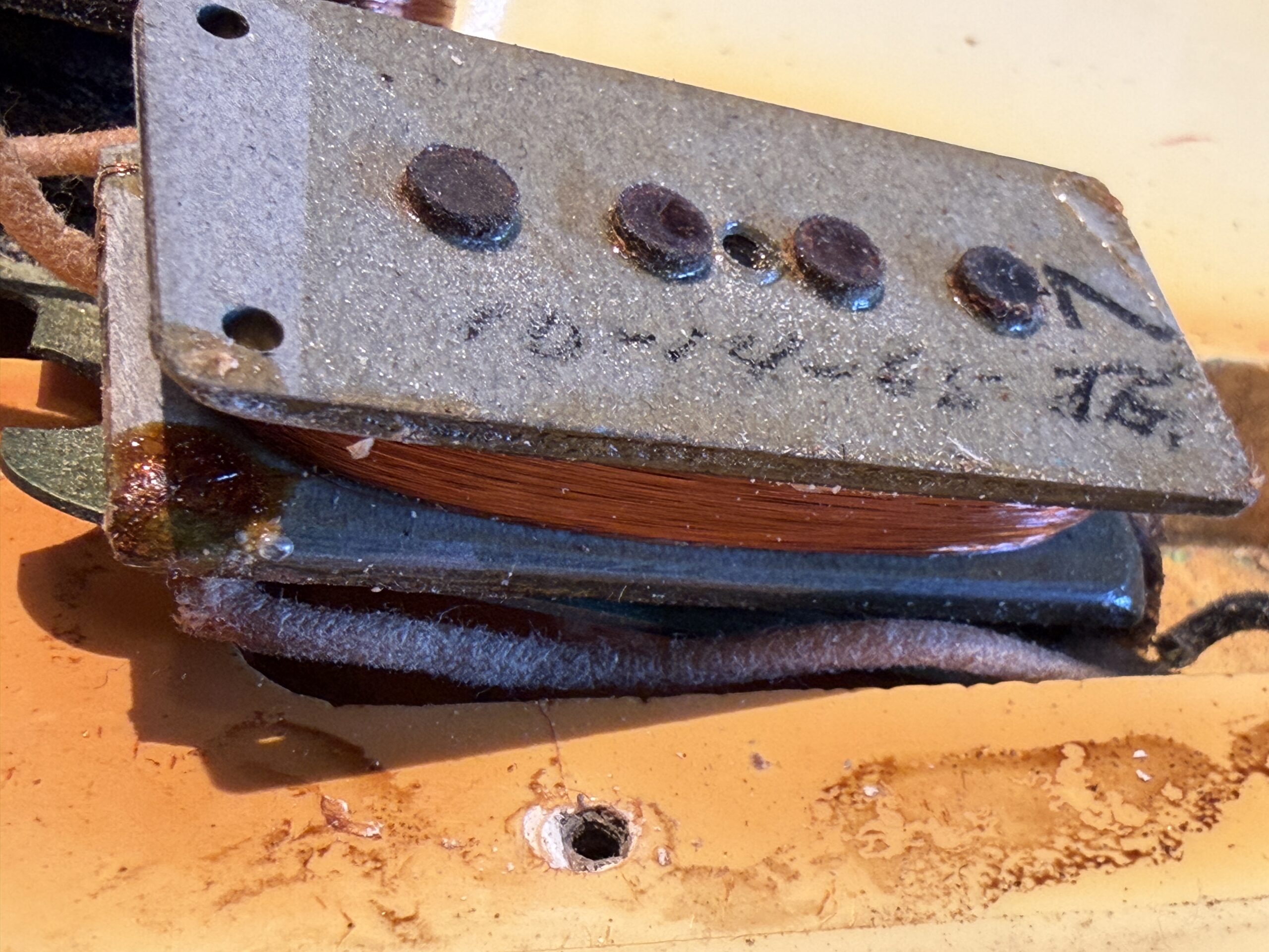 1965 Fender Precision Bass – Olympic White