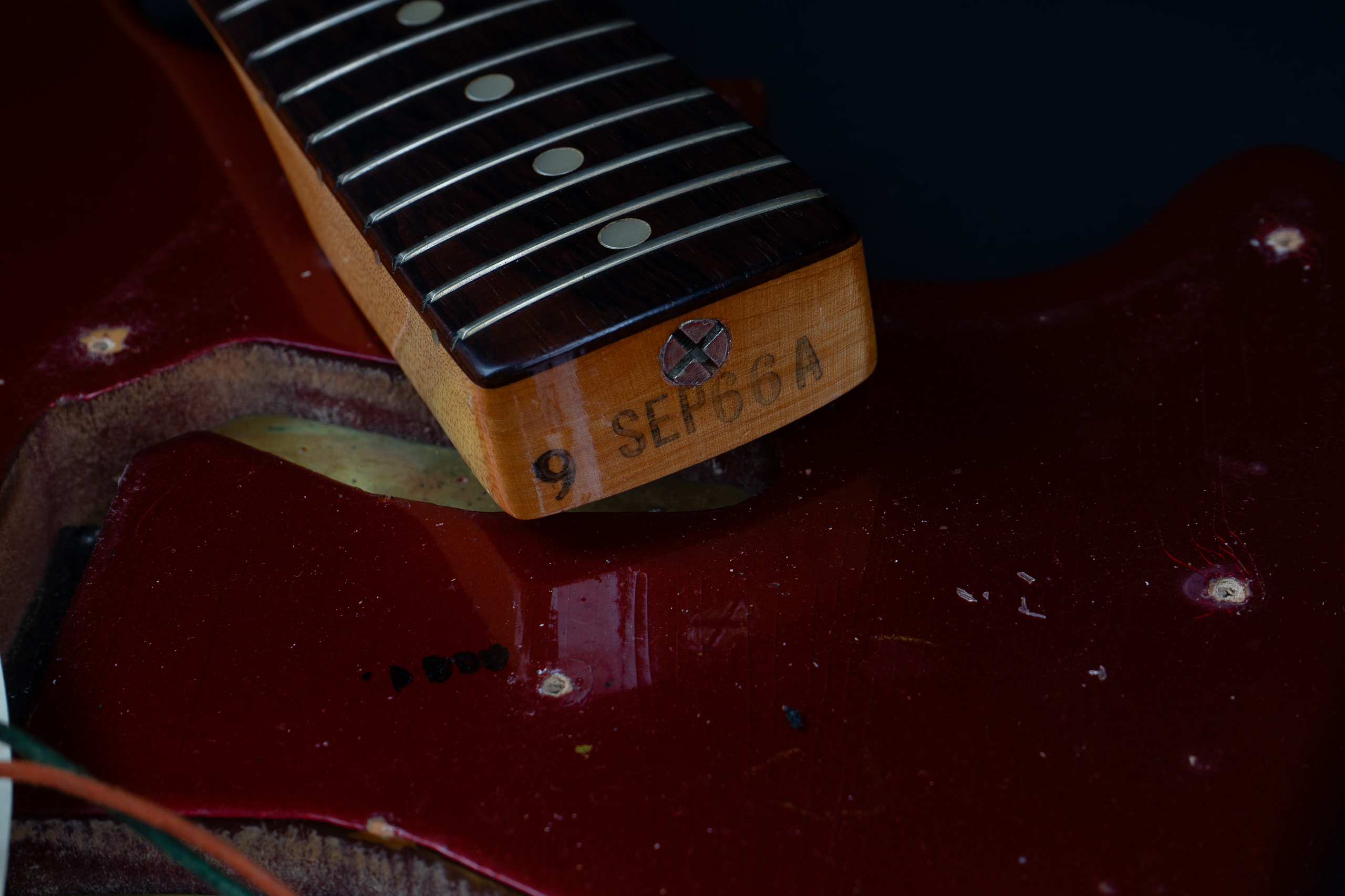 1969 Fender Mustang – Competition Red