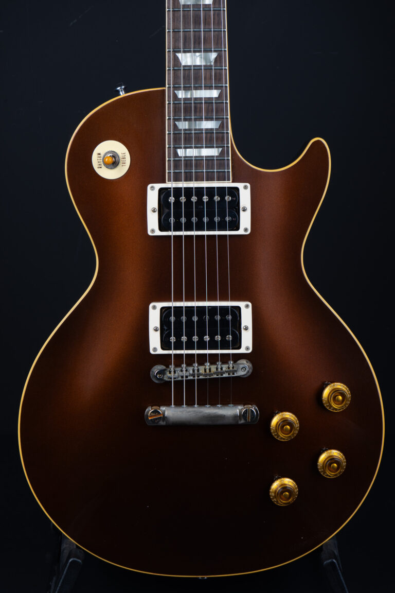 Gibson 1957 Les Paul GuitarPoint Edition VOS Darker Goldtop Stinger Darkback 59 Neck (3,78Kg)