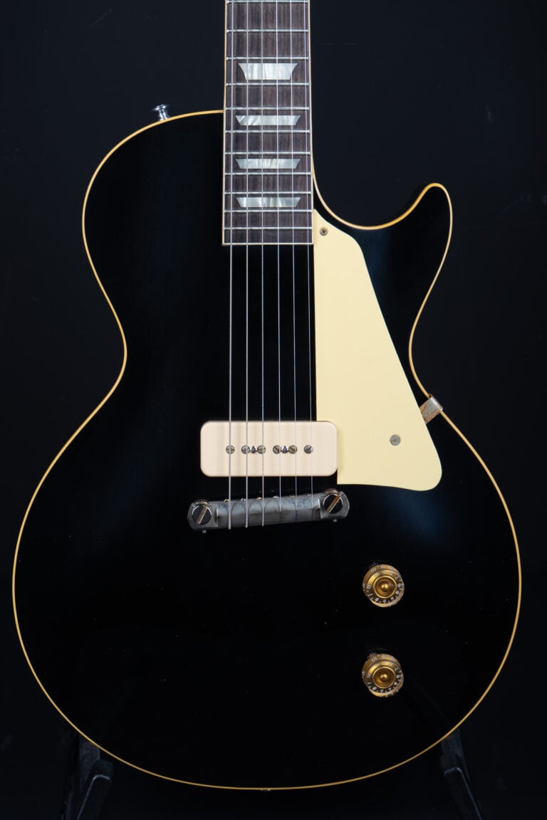 Gibson Custom Shop 1954 Les Paul Standard 1PU VOS – Ebony