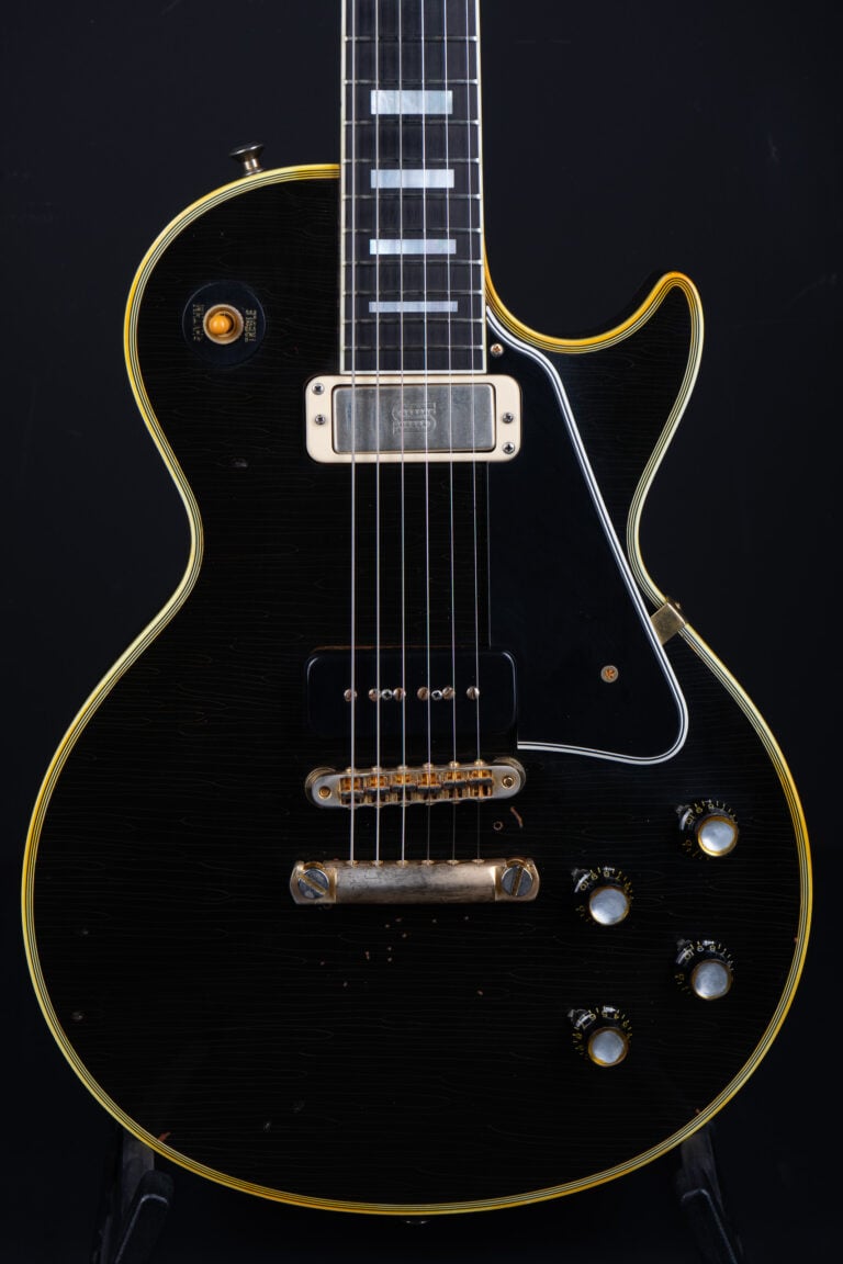 Gibson Custom Shop Robby Krieger L.A. Woman 1954 Les Paul Custom – Aged Signed #25