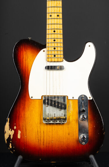 1952 Fender Telecaster - 1958 Factory Refin Sunburst
