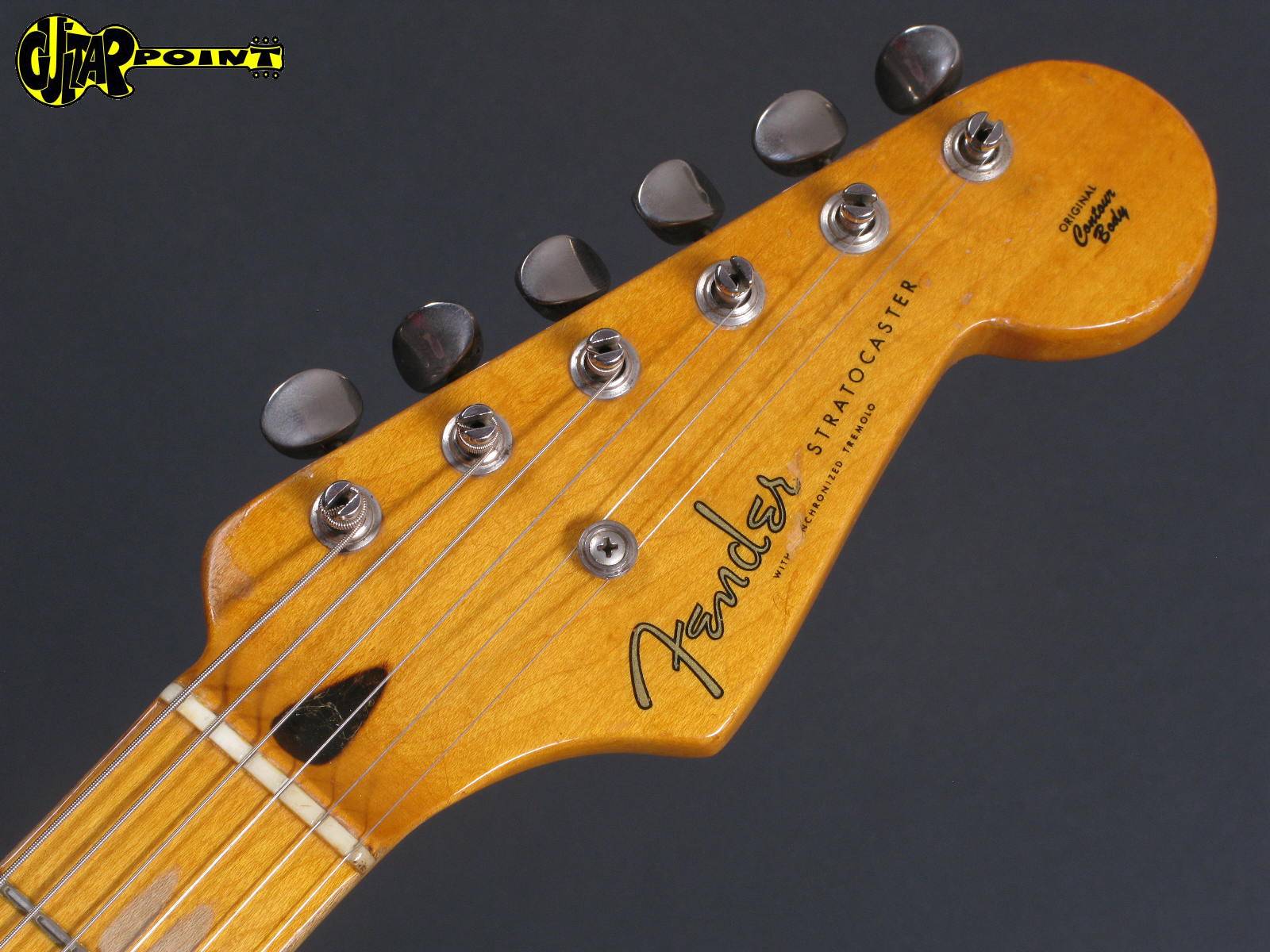 1954 Fender Stratocaster – 2-tone Sunburst – GuitarPoint