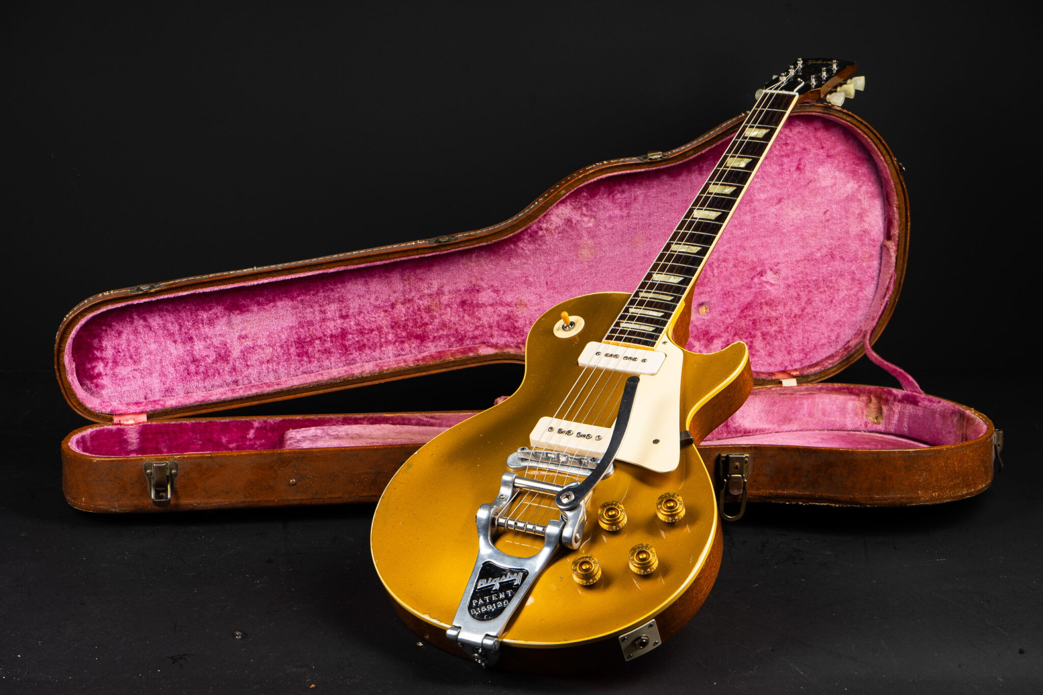 les paul goldtop bigsby