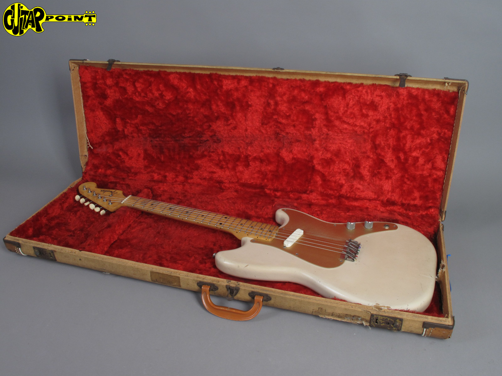 1956 Fender Musicmaster – Desert Sand – First Year