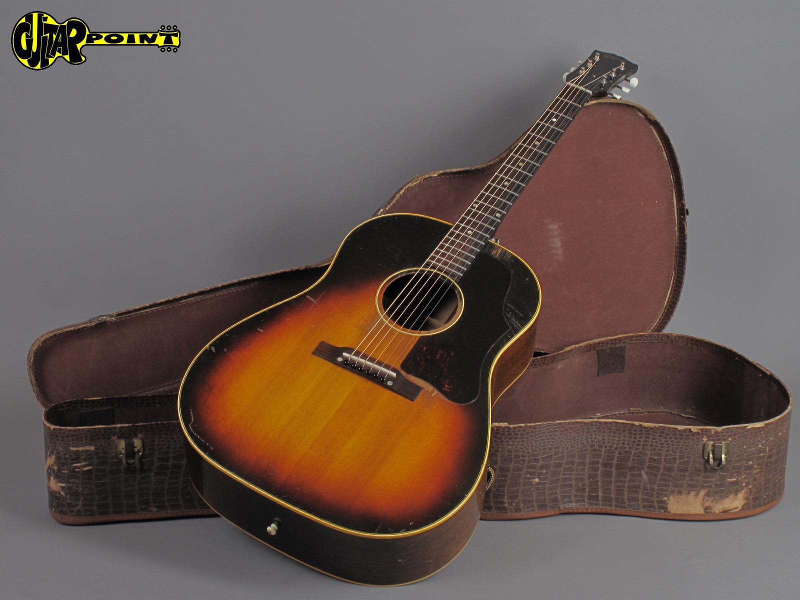 1956 Gibson J-45 - Sunburst - GuitarPoint