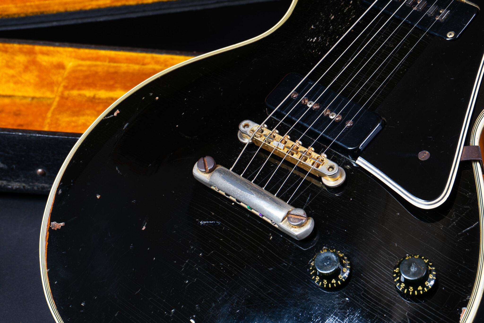 1956 Gibson Les Paul Custom – Ebony …3,84Kg – GuitarPoint