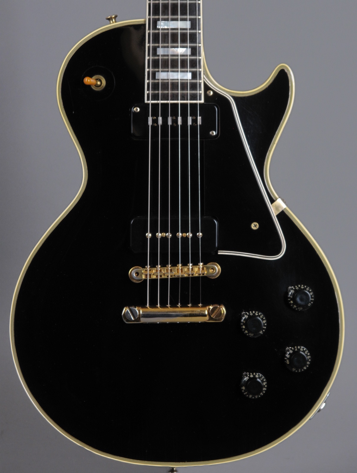 gibson les paul custom black beauty p90