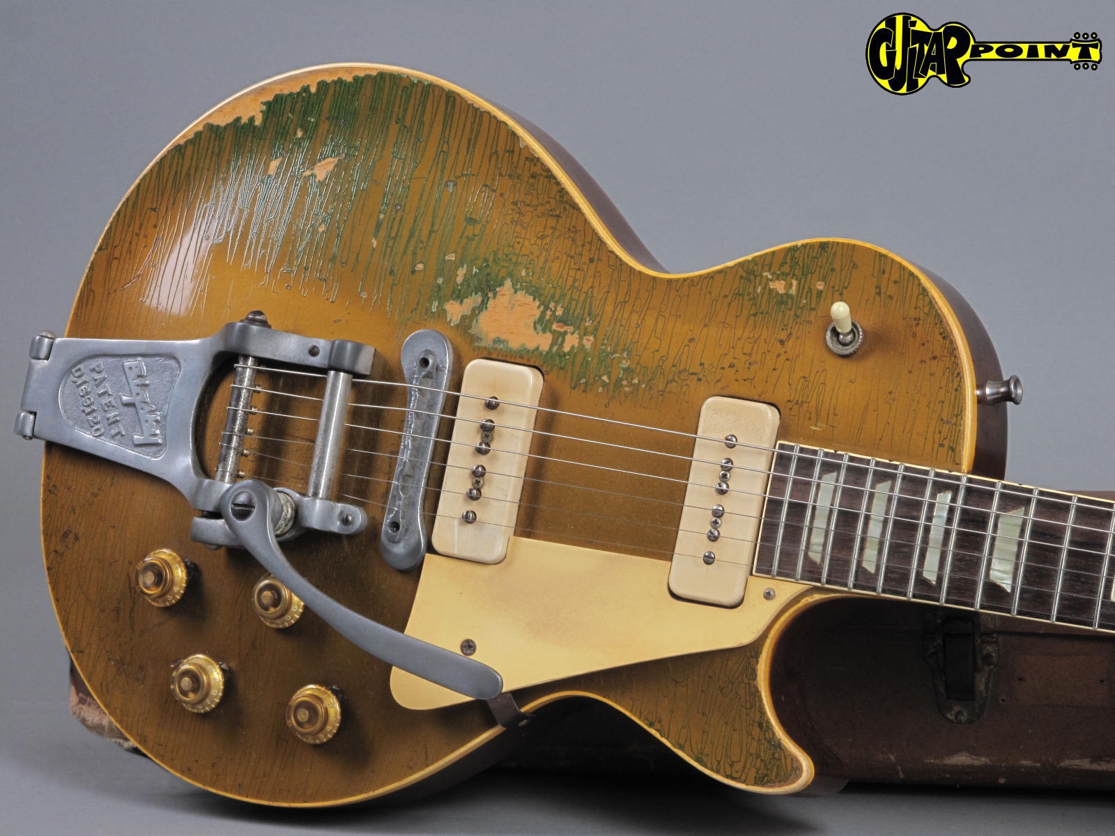 Epiphone les paul 56 Goldtop with bigsby