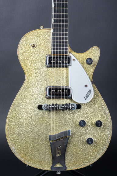 1956 Gretsch 6129 Silver Jet - Silver Sparkle