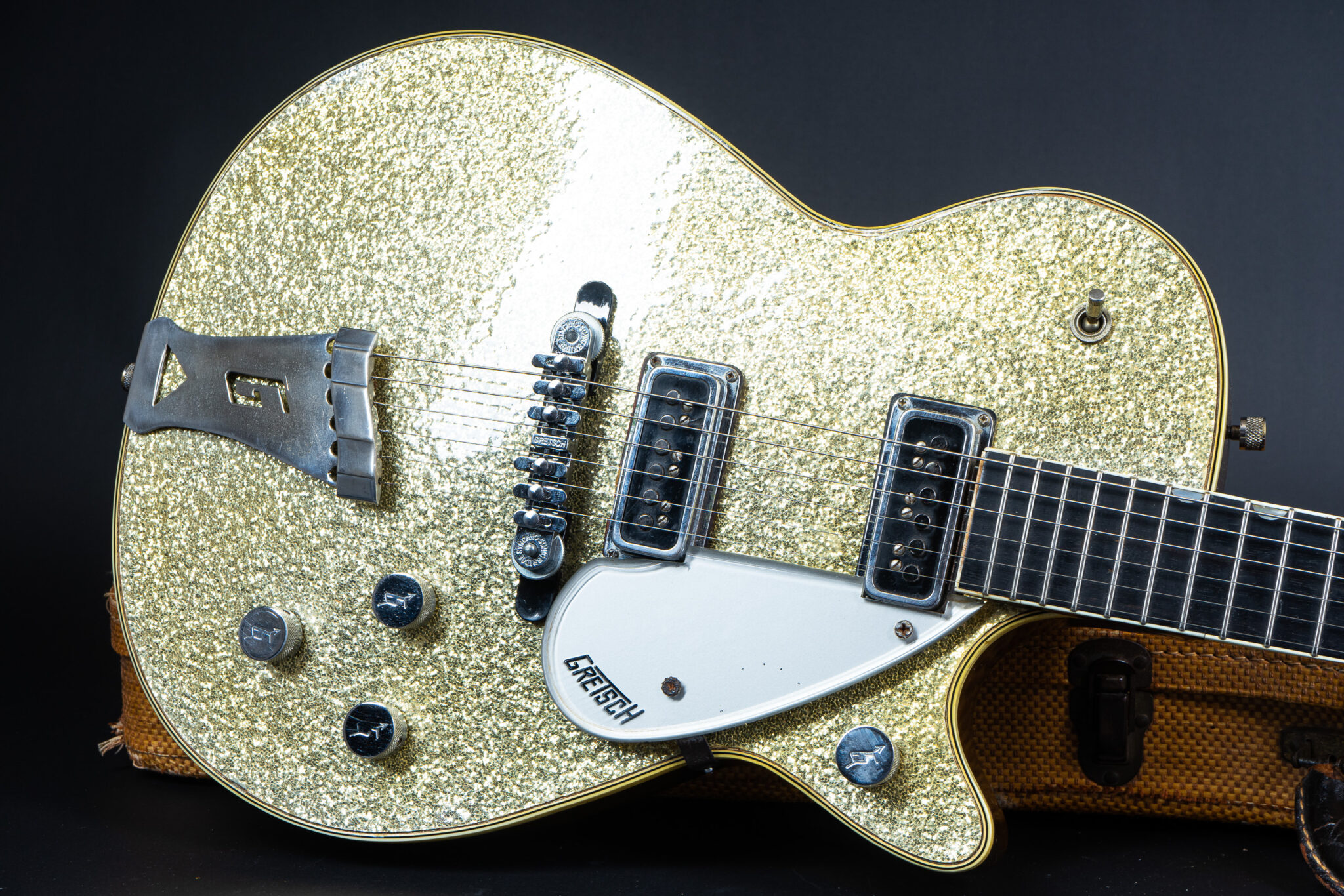 gretsch silver jet