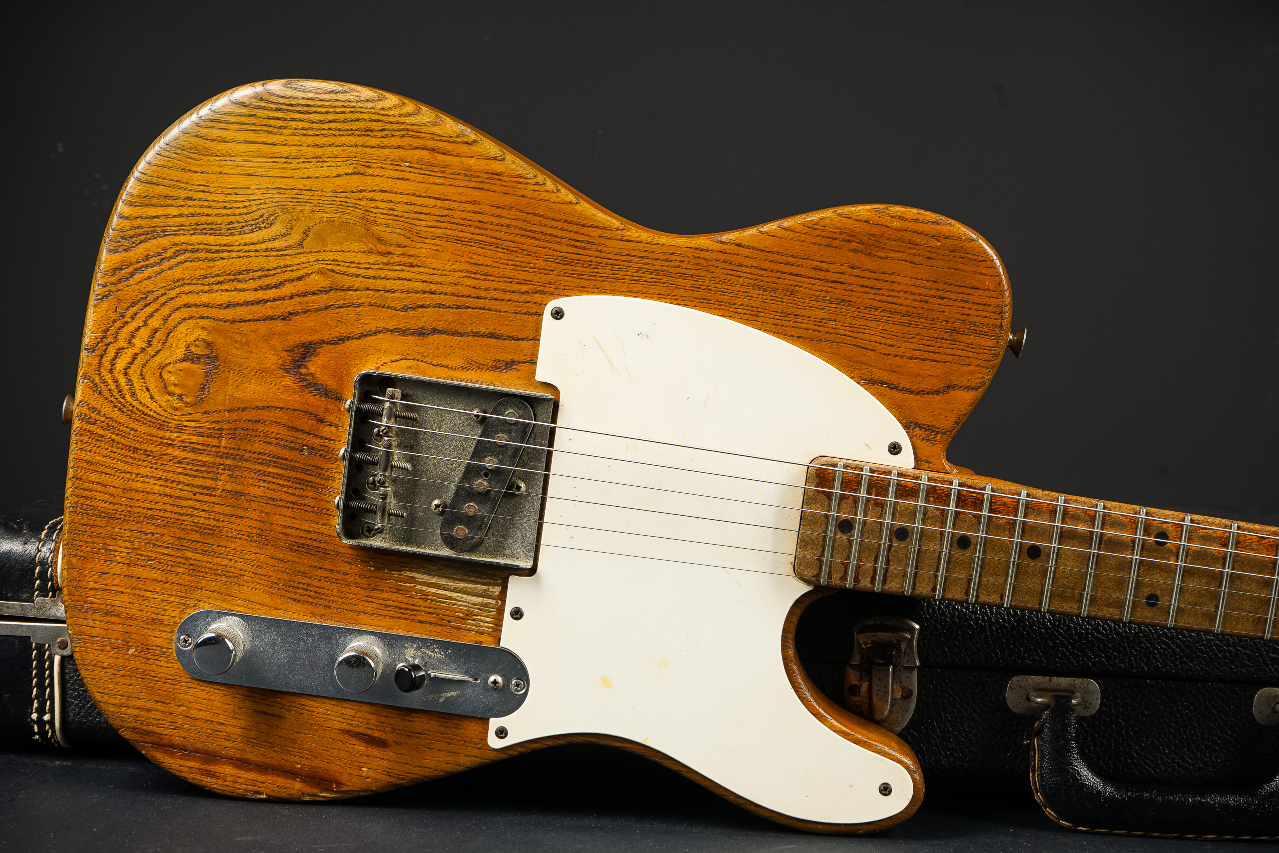 1957 Fender Esquire - Natural (stripped) - GuitarPoint