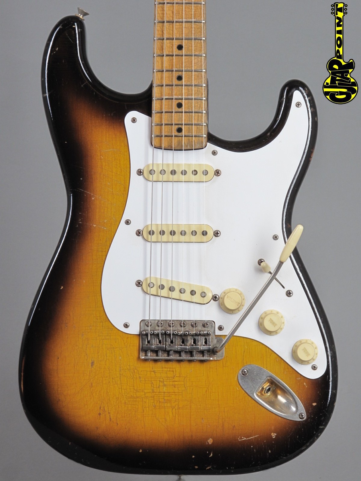 sunburst strat gold hardware