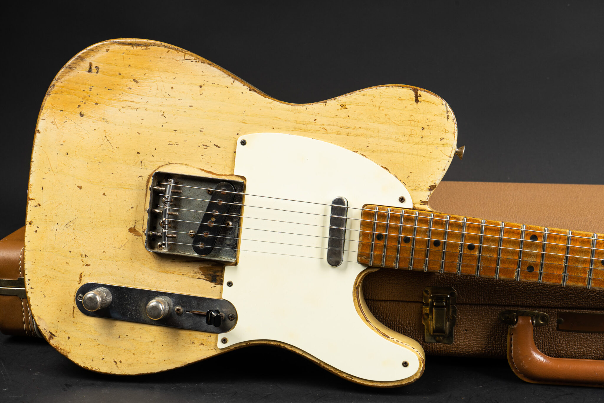 1957 Fender Telecaster – Blond – GuitarPoint