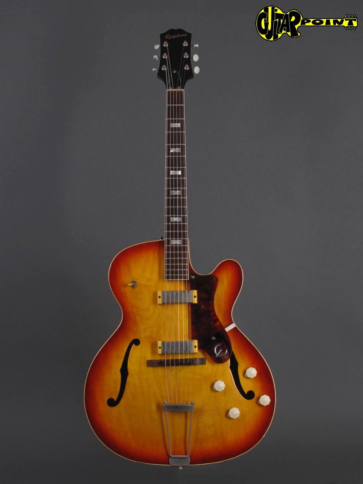 1958 Epiphone Zephyr – Sunburst / incl. brown Lifton case