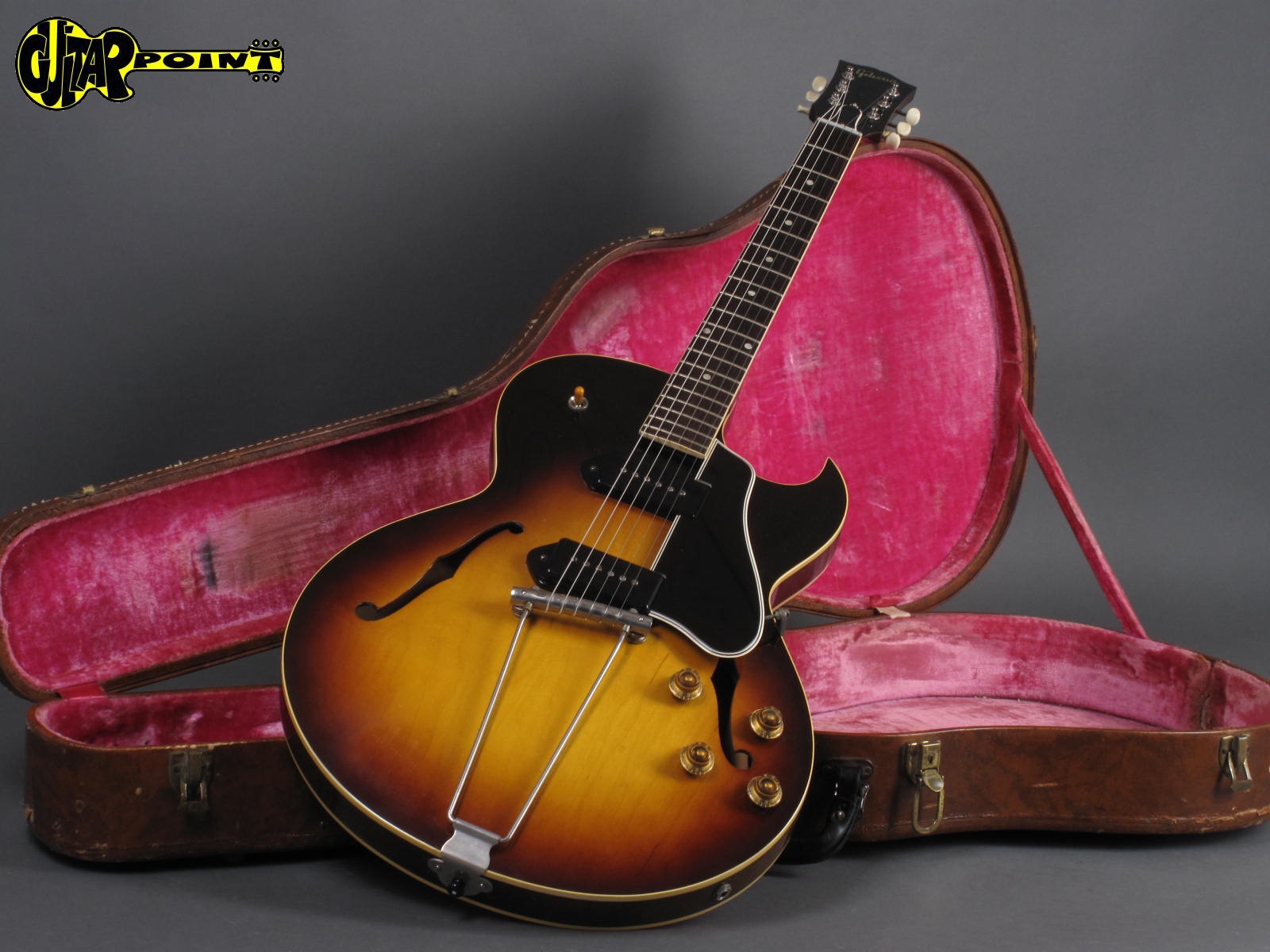 1958 Gibson Es 225 Td Sunburst Guitarpoint