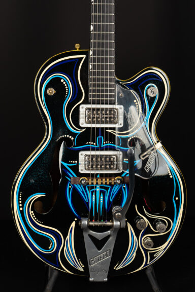1958 Gretsch 6119 Tennessee Rose Mod - Blue Sparkle