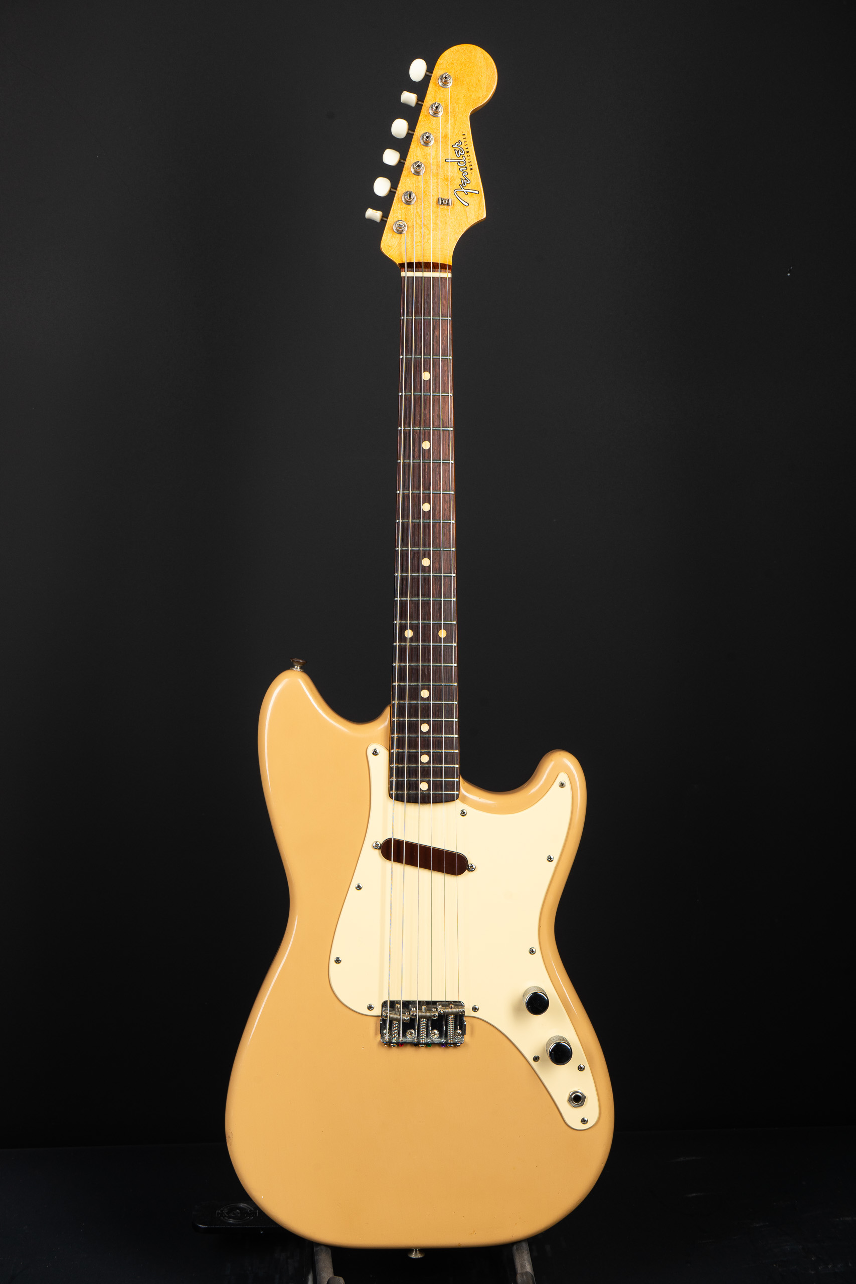 1959 Fender Musicmaster - Tan - GuitarPoint
