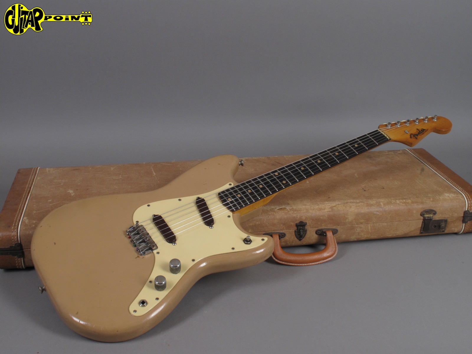 1960 Fender Duo Sonic Desert Sand Guitarpoint