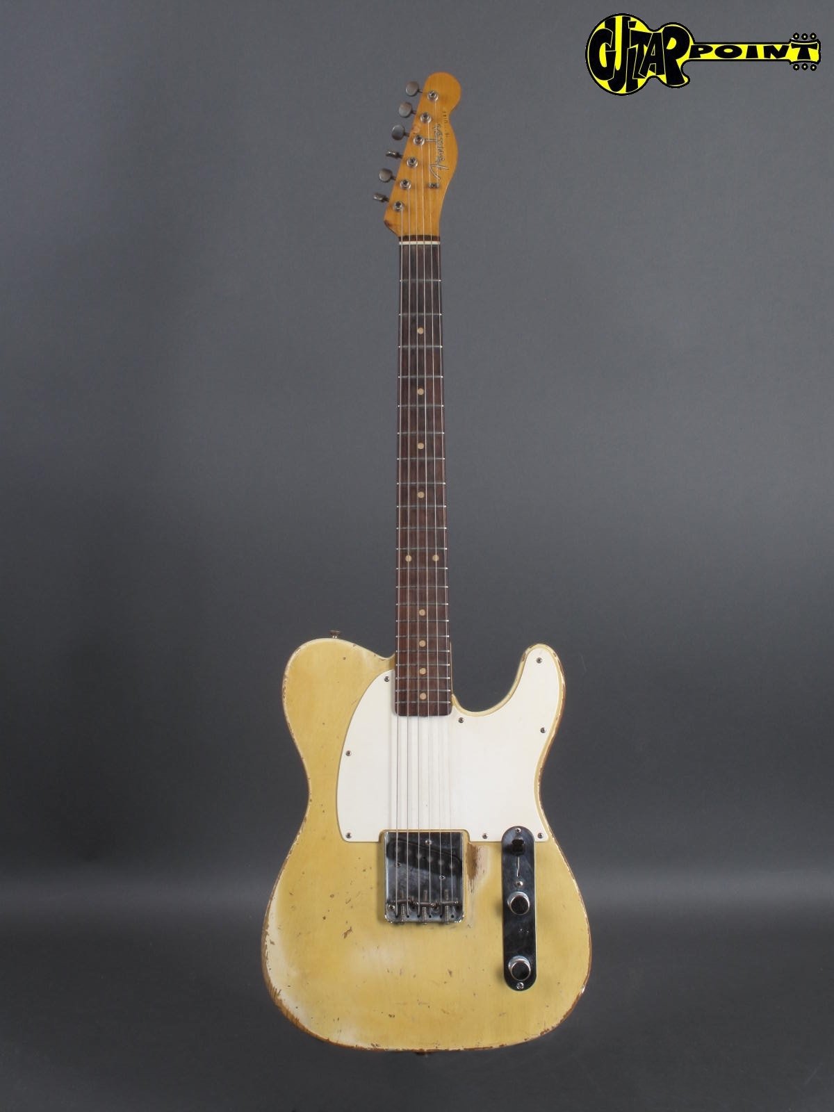 1960 Fender Esquire – Blond …rare + lightweight ! – GuitarPoint