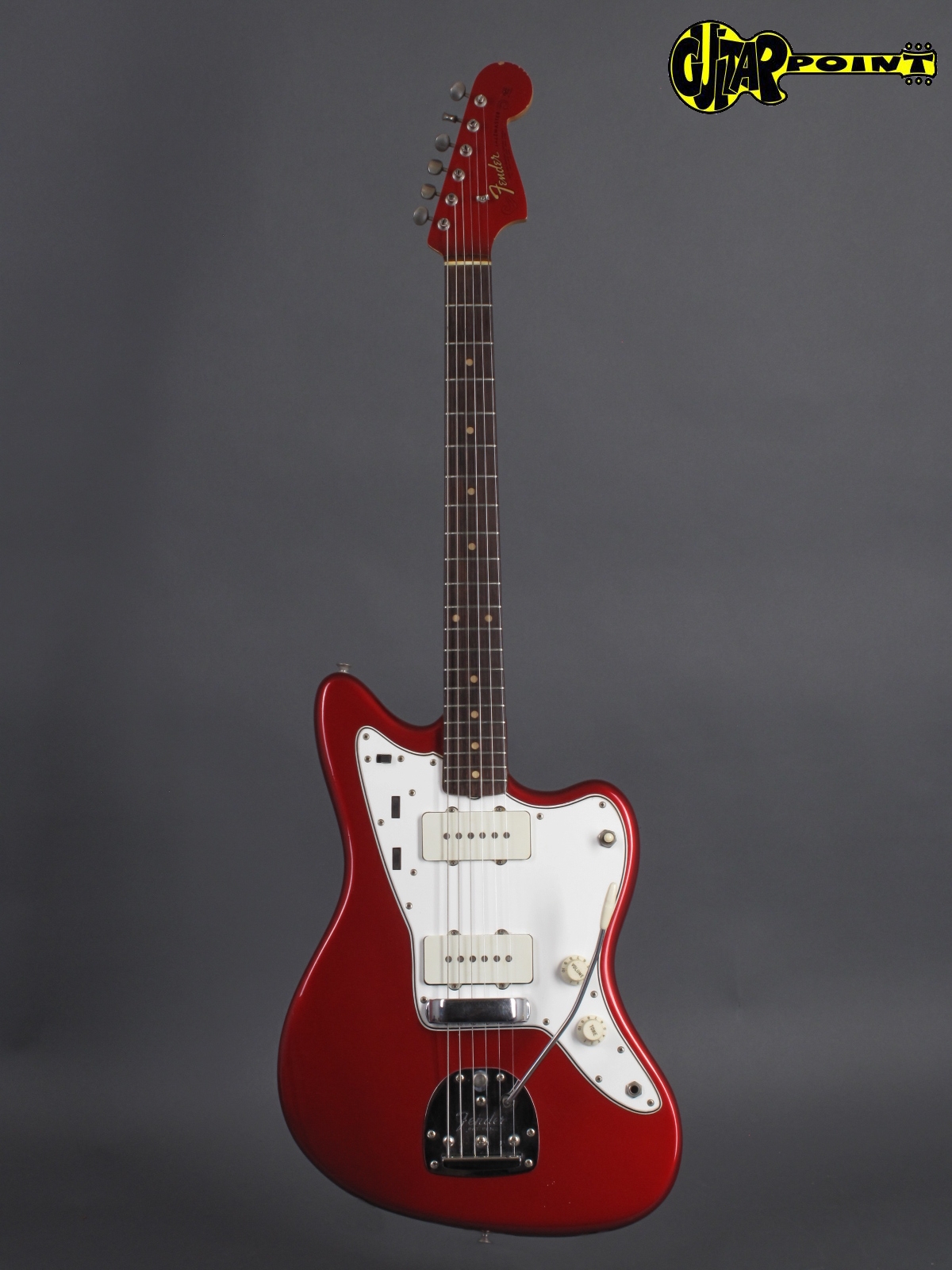 fender jazzmaster cherry red