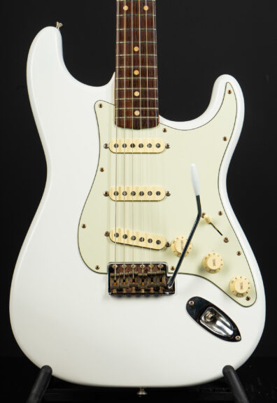 1961 Fender Stratocaster Olympic White Refin