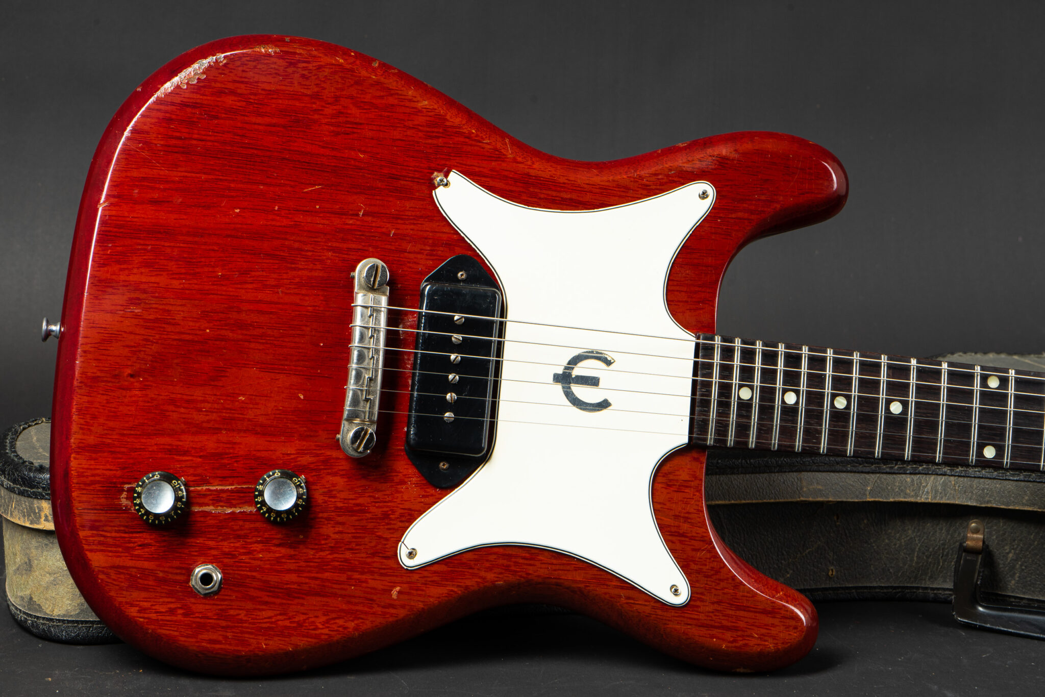 1962 Epiphone Coronet – Cherry – GuitarPoint