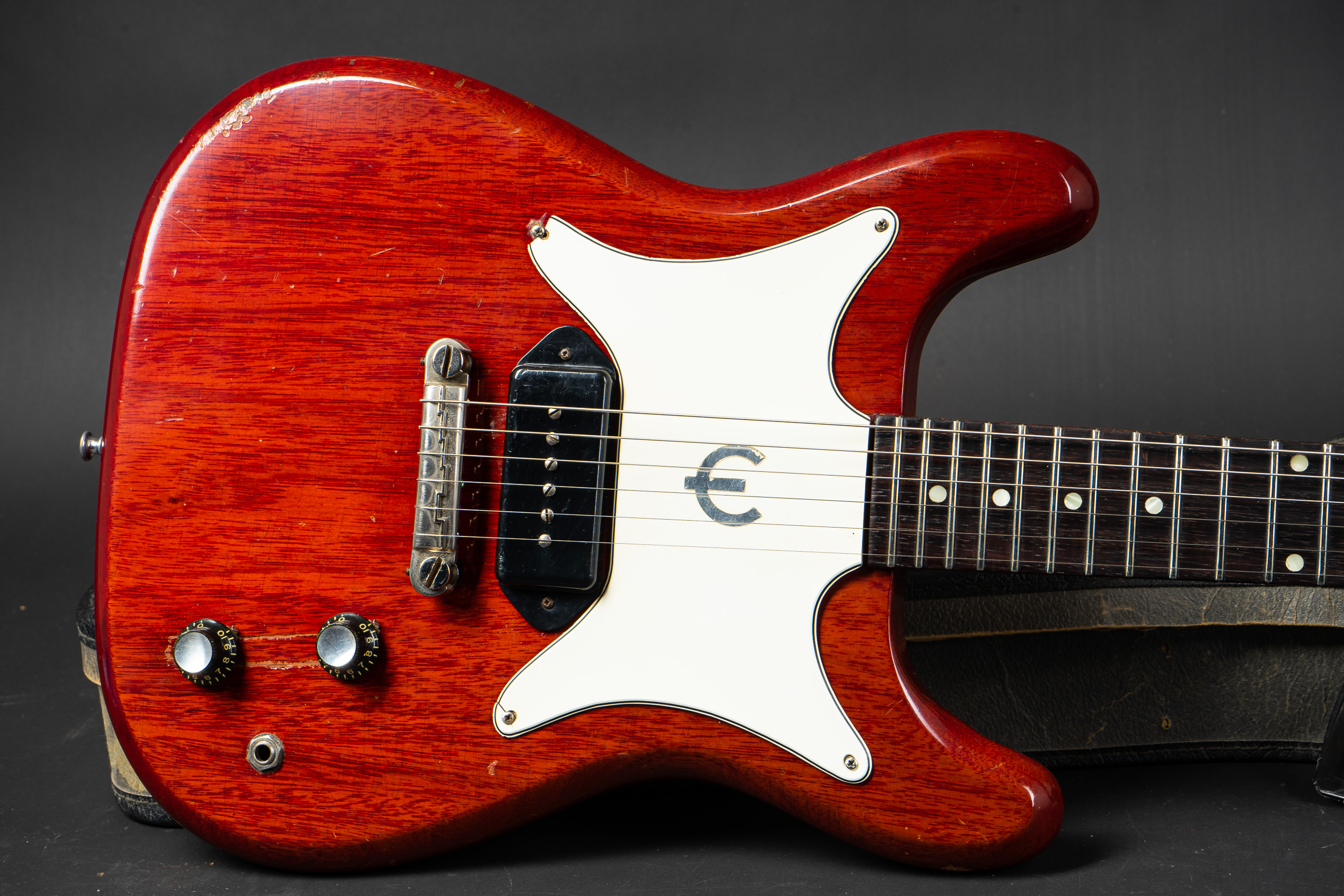 1962 Epiphone Coronet - Cherry - GuitarPoint