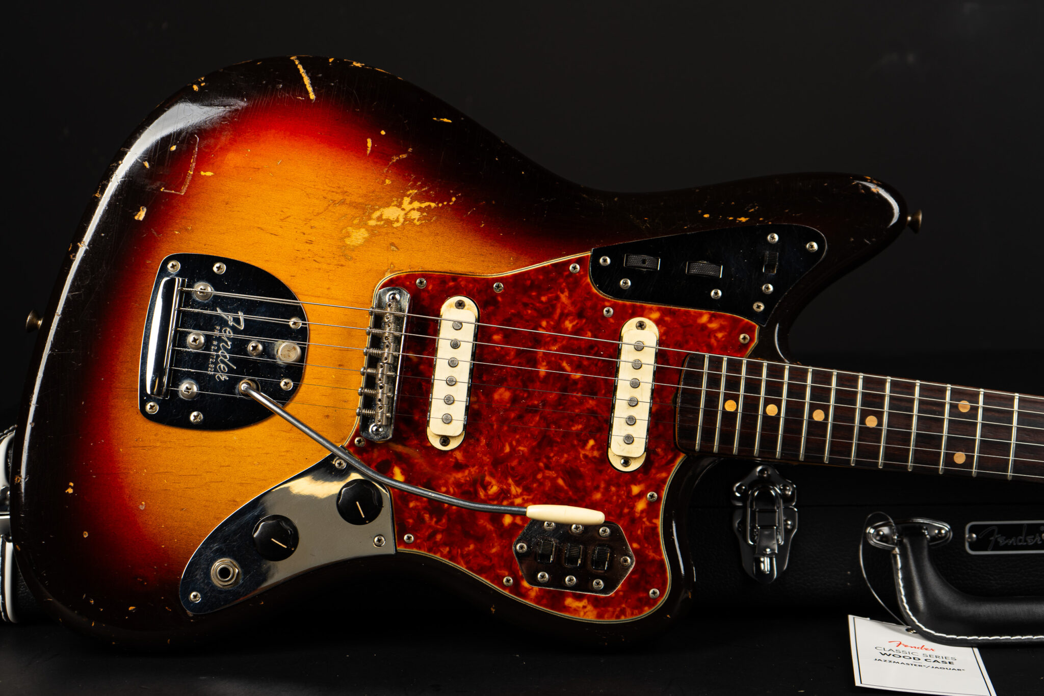 1962 Fender Jaguar – Sunburst – GuitarPoint