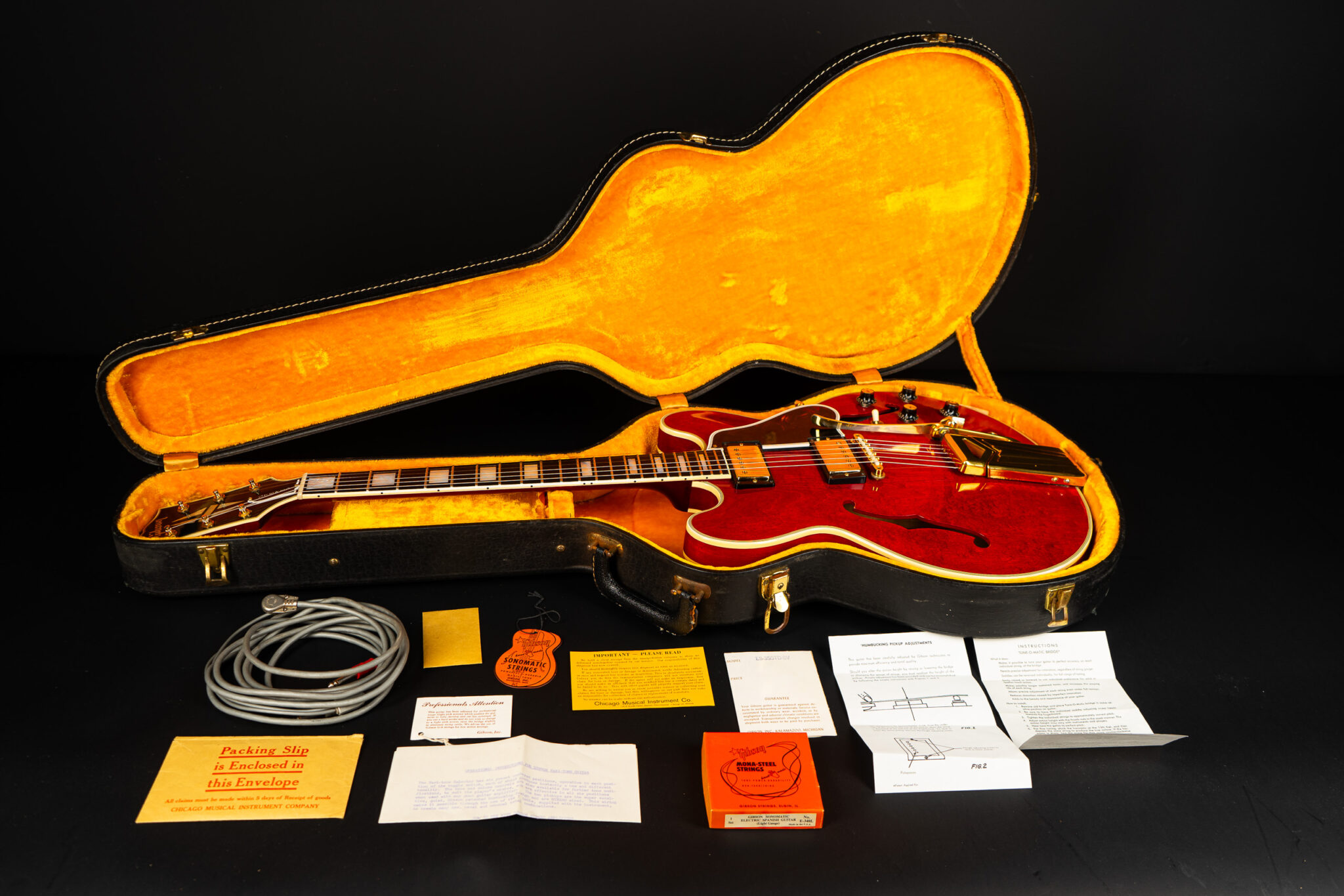 1962 Gibson ES-355 TDSV – Cherry – GuitarPoint
