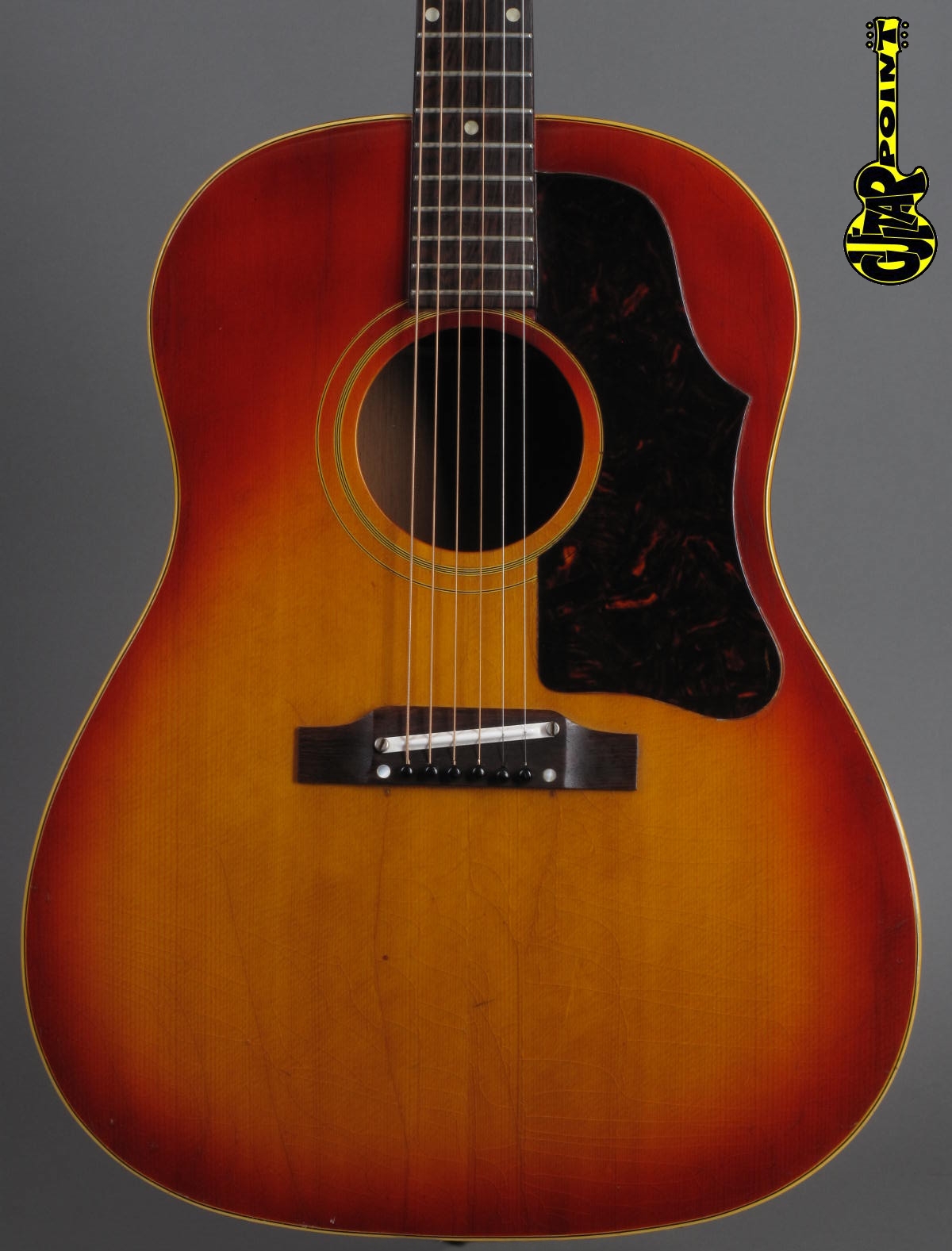 1962 Gibson J-45 - Cherry Sunburst - GuitarPoint