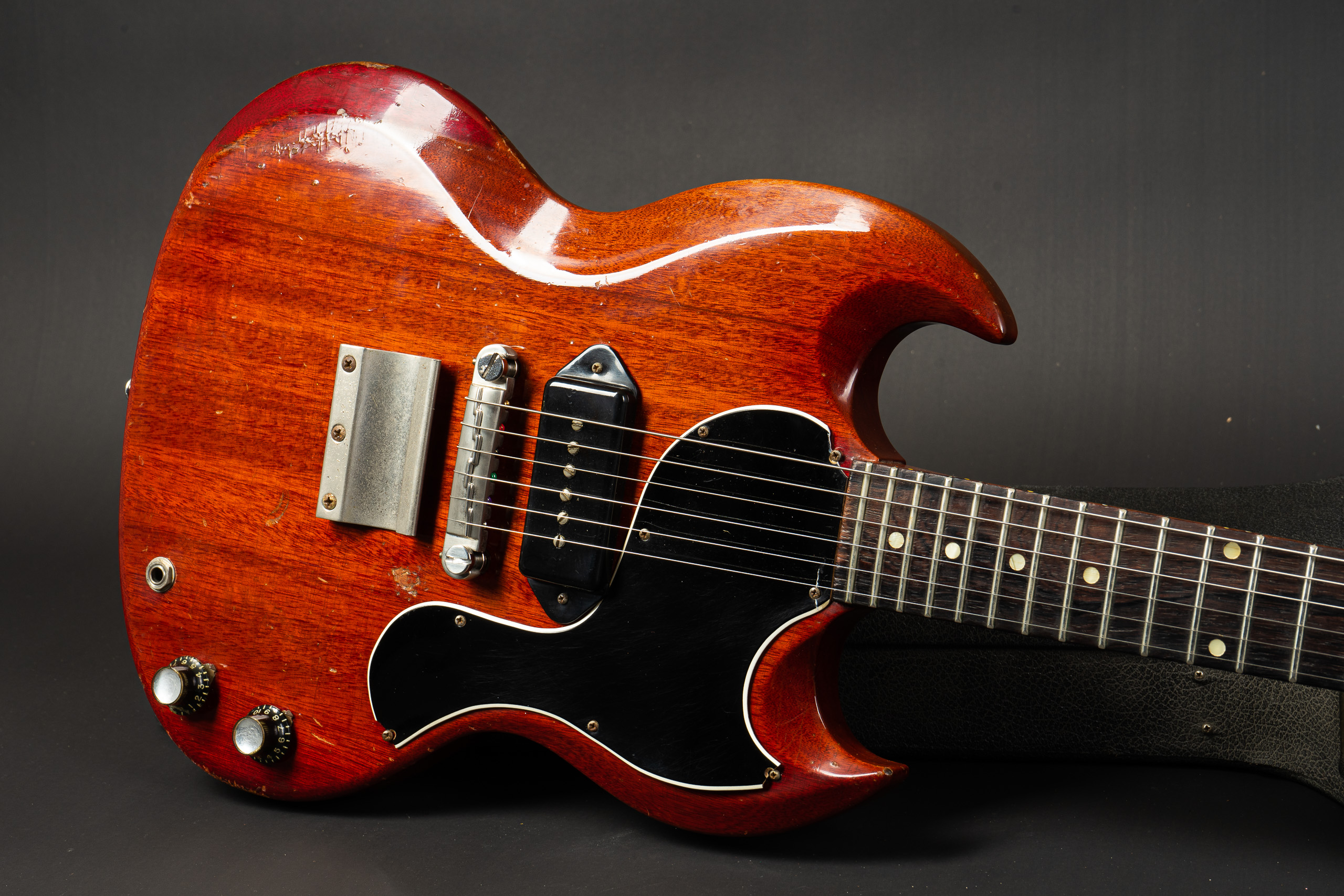 1962 Gibson Les Paul/SG Junior - Cherry - GuitarPoint