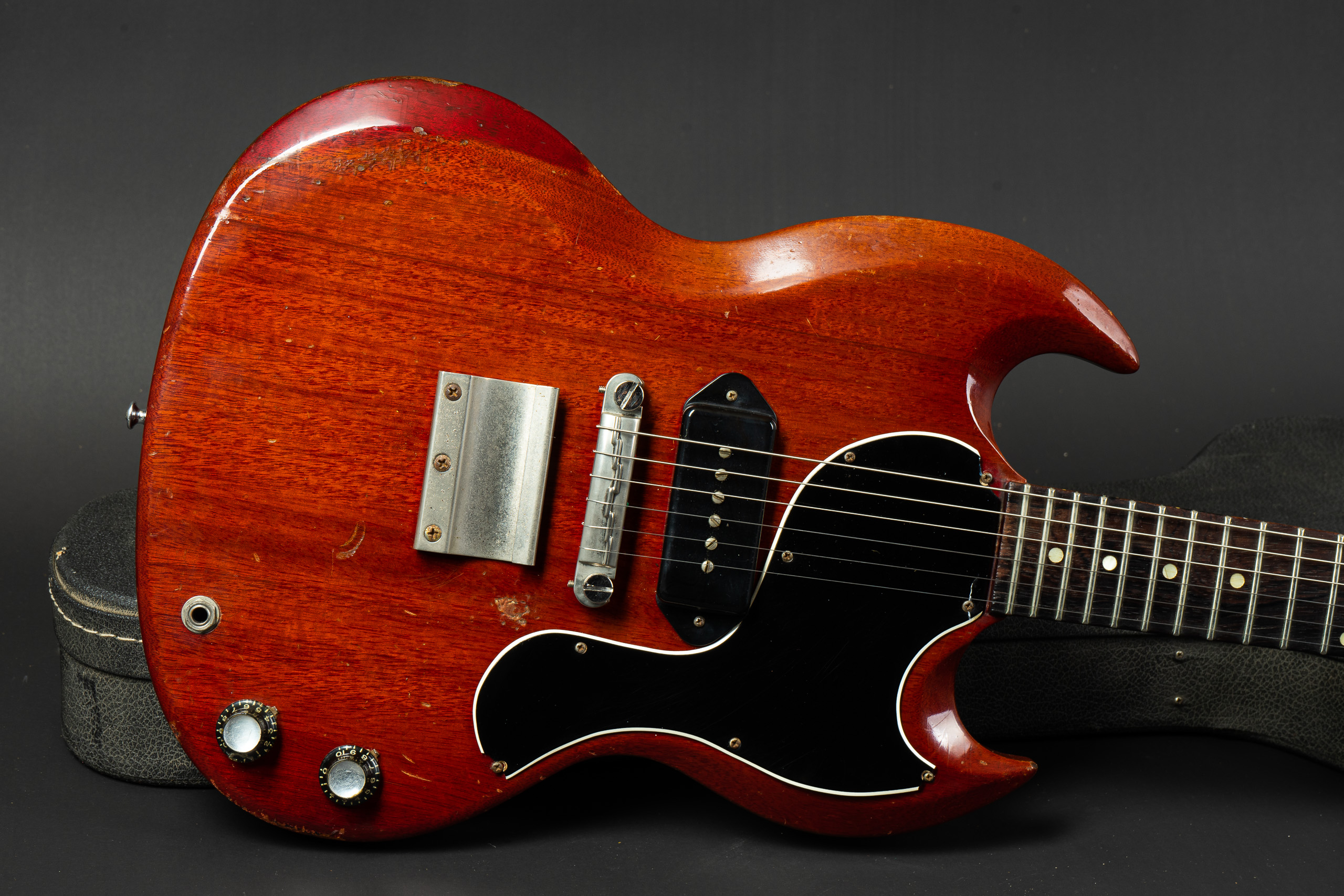 1962 Gibson Les Paul/SG Junior - Cherry - GuitarPoint