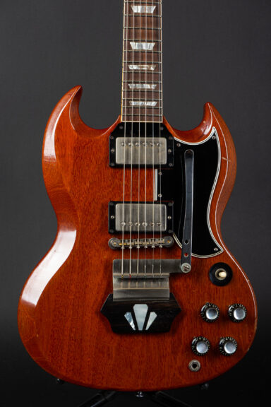 1962 Gibson SG Standard Ebony Block - Cherry