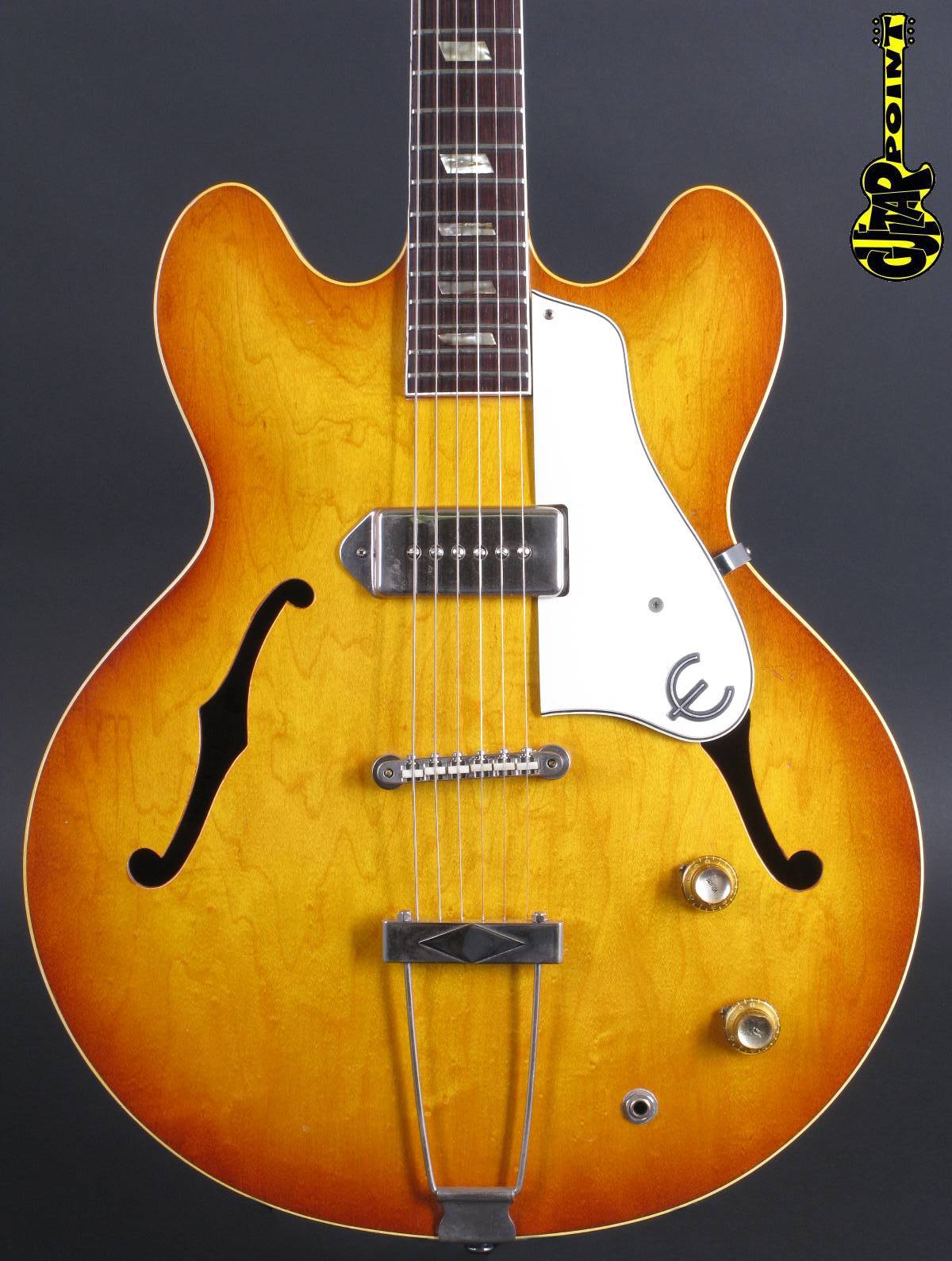 Epiphone casino cherry with gold hardware