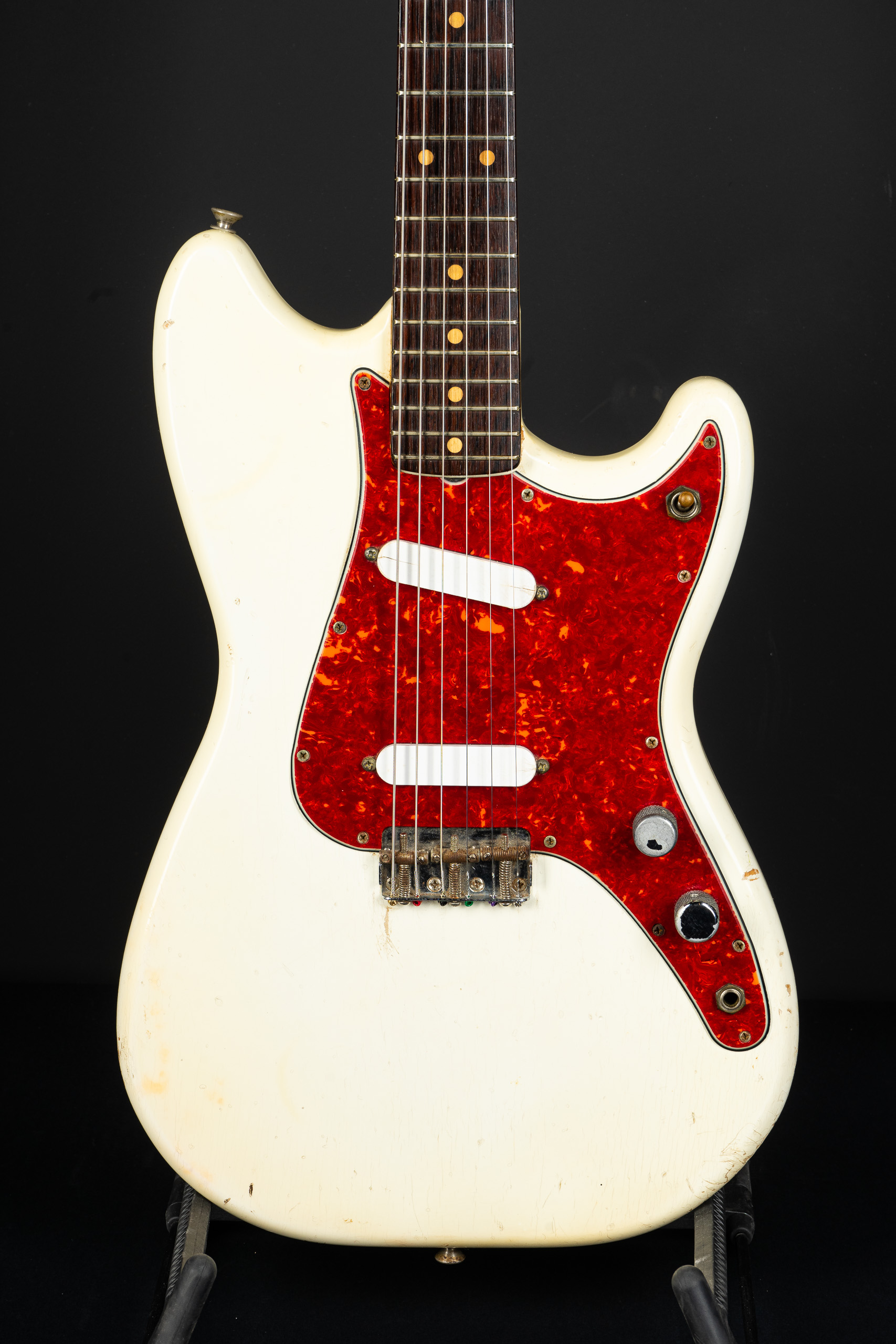 1963 Fender Duo Sonic - Olympic White - GuitarPoint