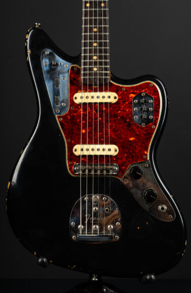 1963 Fender Jaguar - Black (Refin)