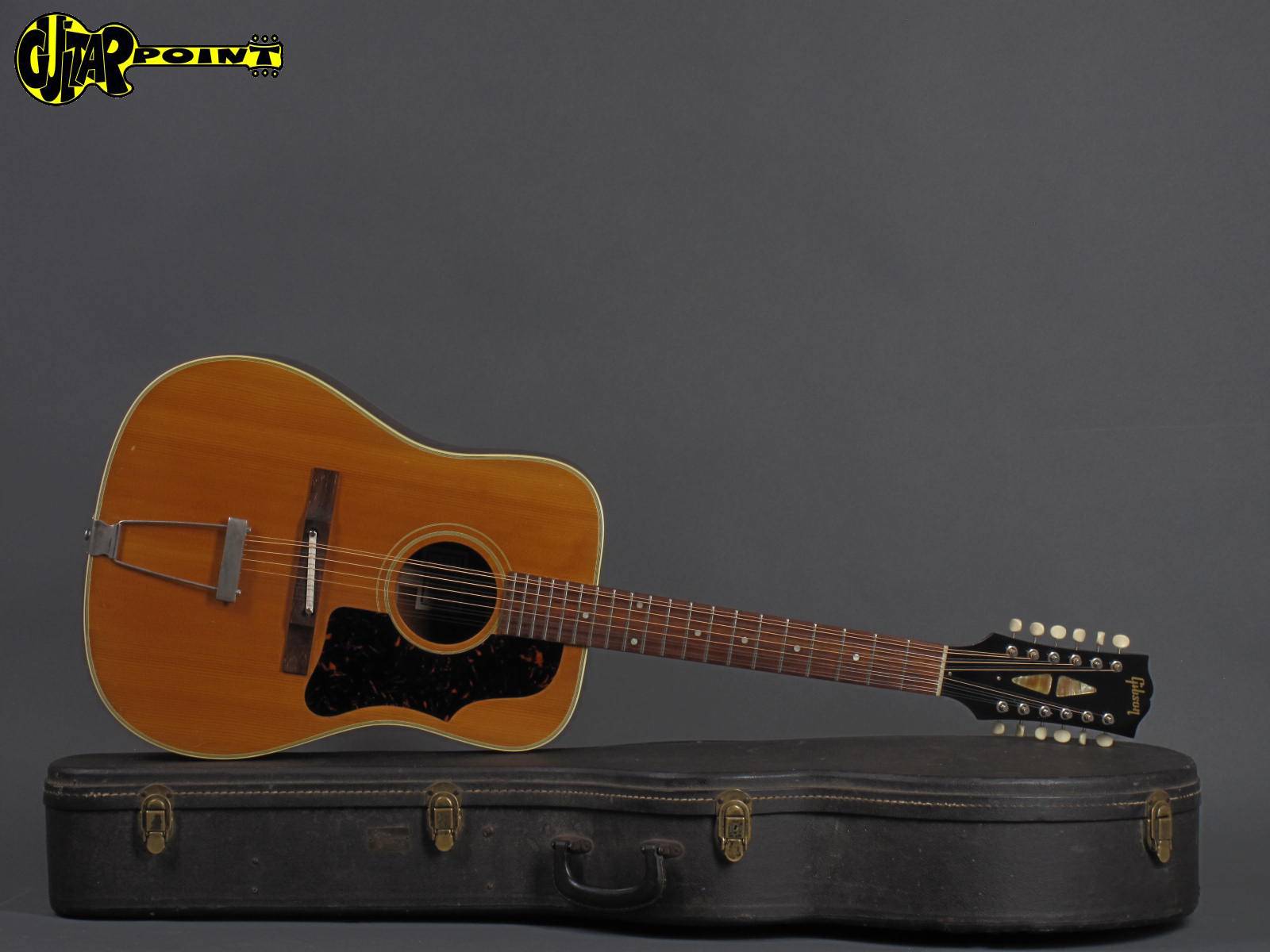 1963 Gibson B-45 12-string – Natural – GuitarPoint