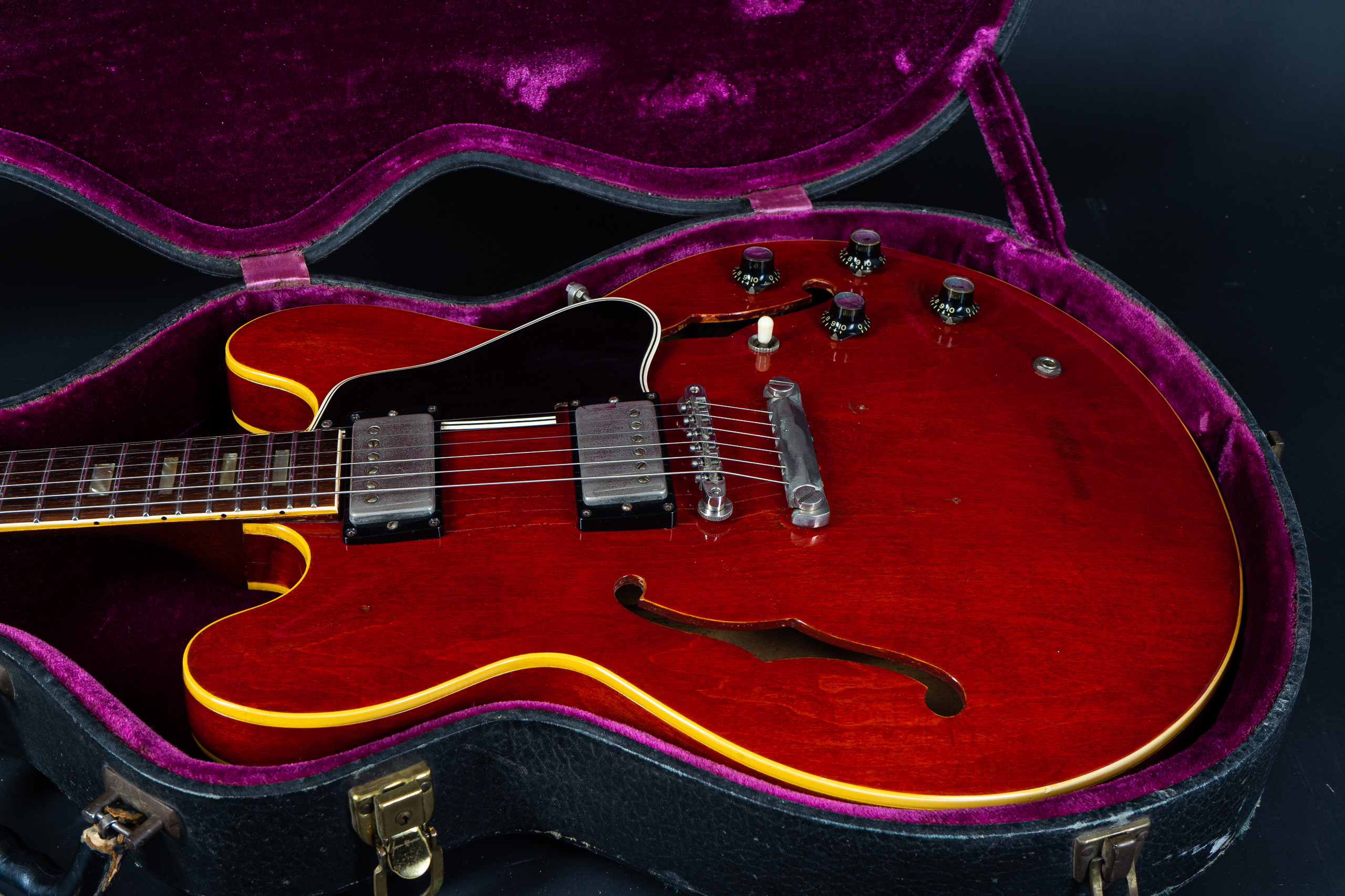 1963 Gibson ES-335 TDC - Cherry - GuitarPoint