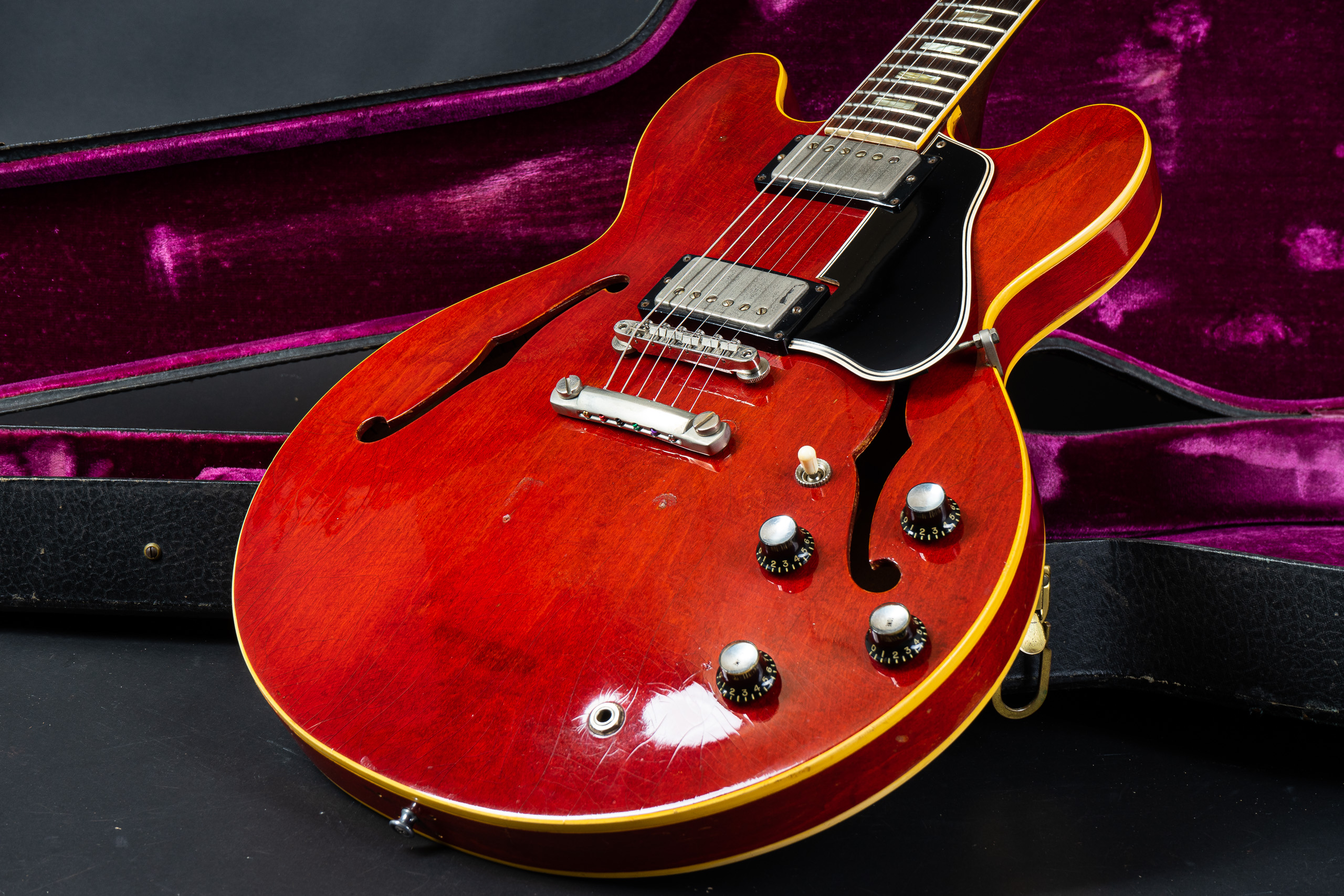 1963 Gibson ES-335 TDC - Cherry - GuitarPoint