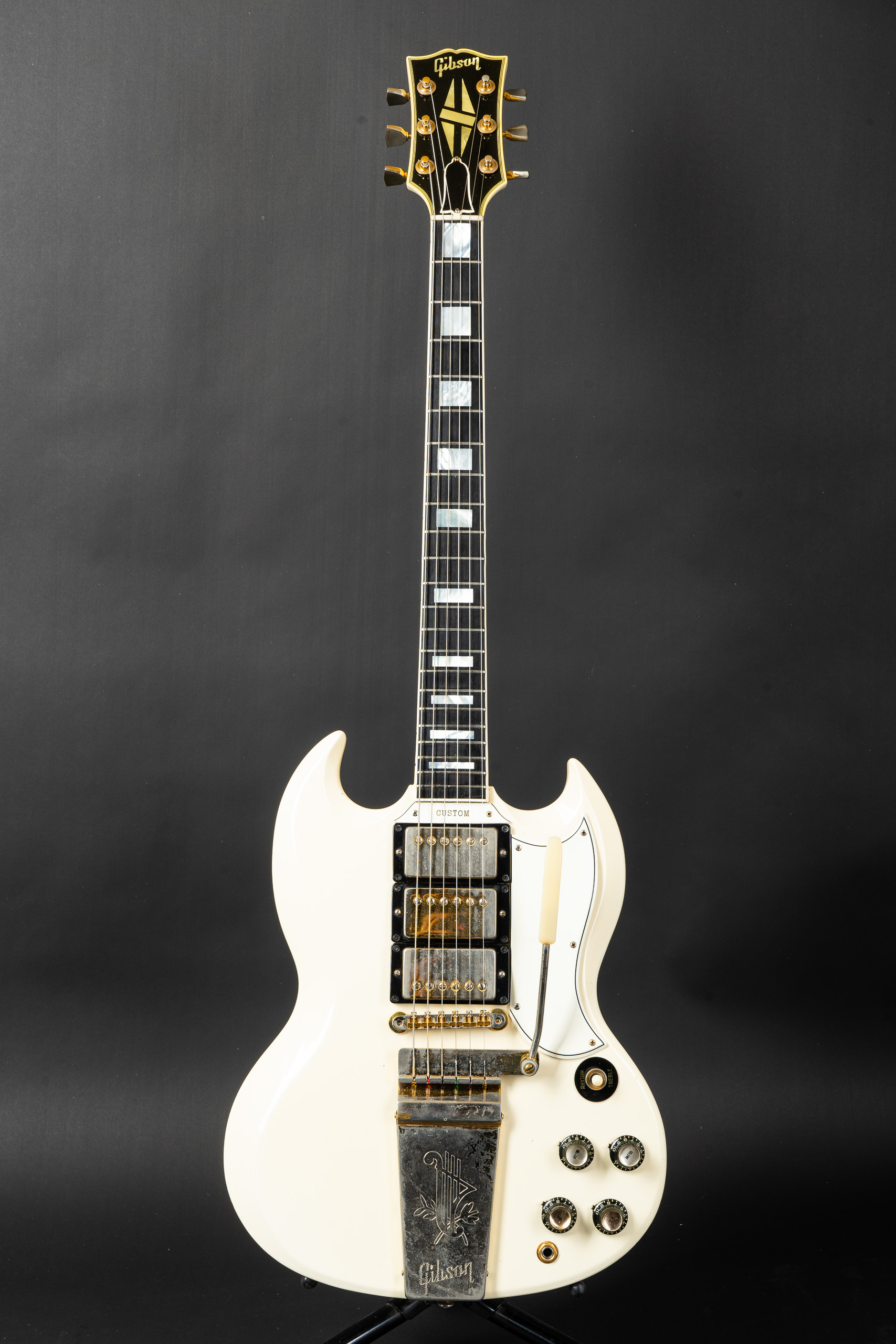 1963 Gibson SG Custom - White - GuitarPoint