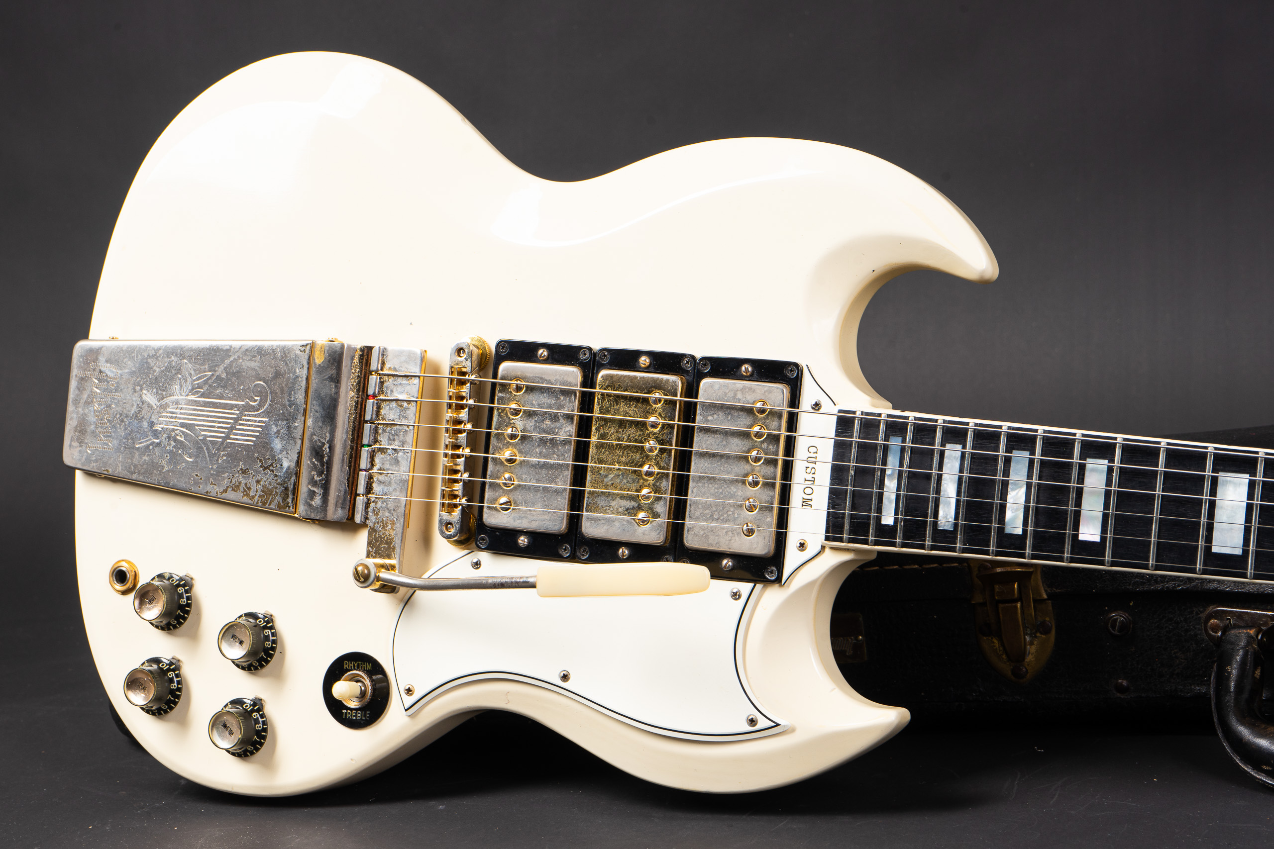 1963 Gibson SG Custom - White - GuitarPoint