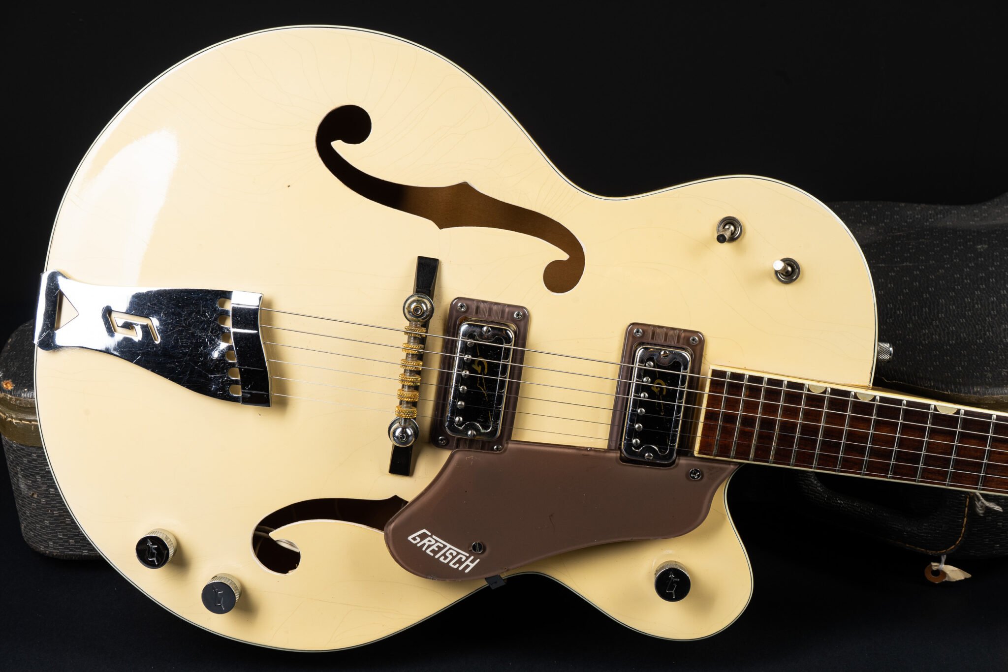 1963 Gretsch 6118 Double Anniversary – Two Tone Tan – GuitarPoint