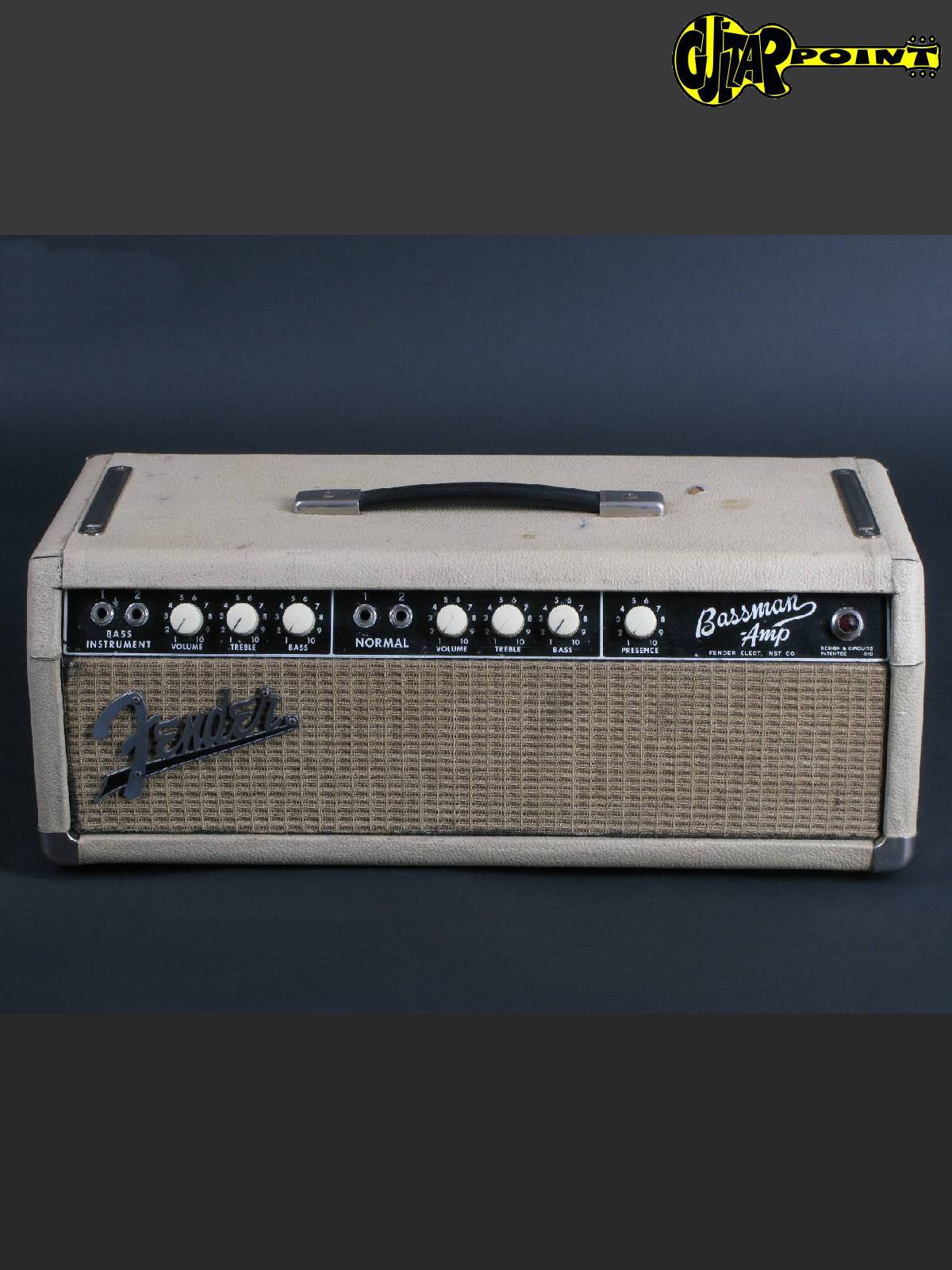 1964 Fender Bassman Blond GuitarPoint