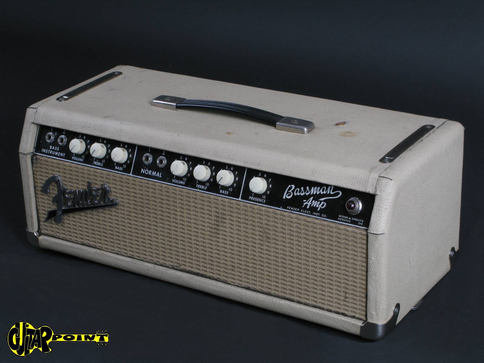 1964 Fender Bassman Blond GuitarPoint