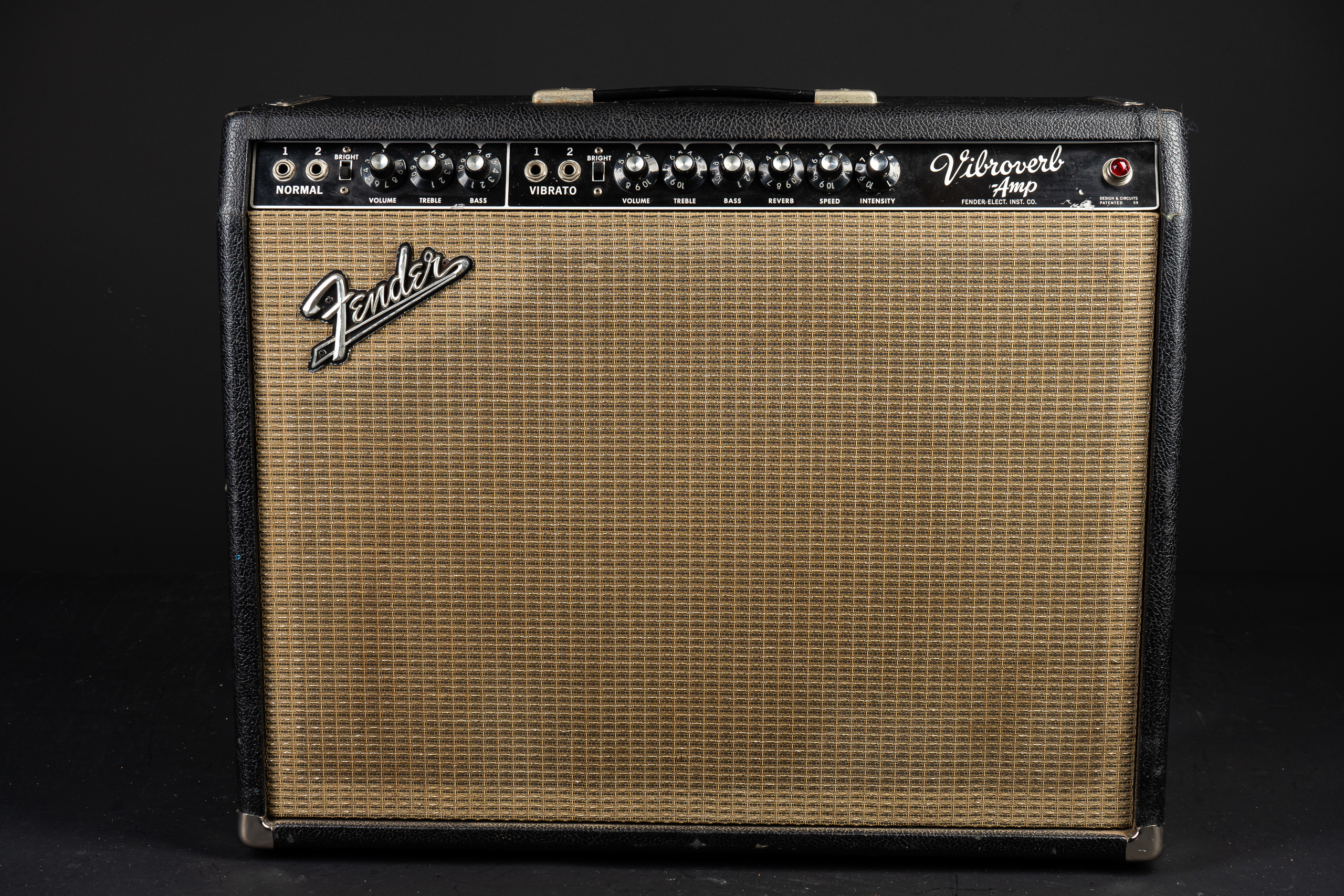 1964 Fender Vibroverb Export Version - 40 Watt 1x15