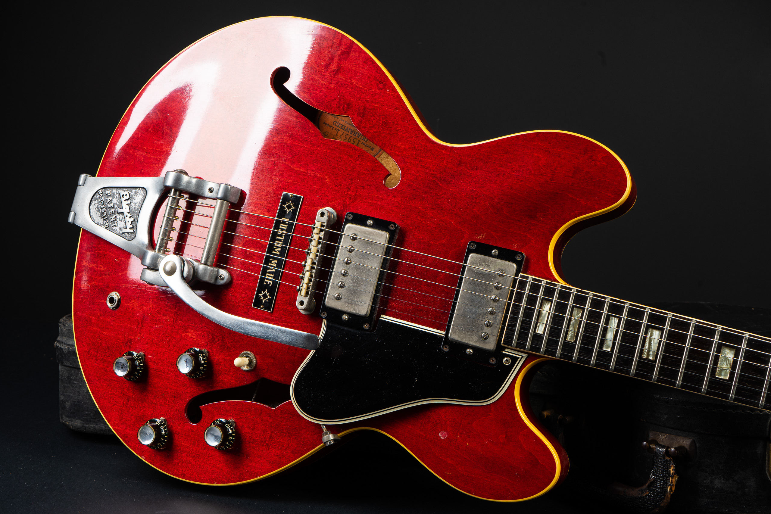 1964 Gibson ES-335 TDC – Cherry …the Clapton year! – GuitarPoint